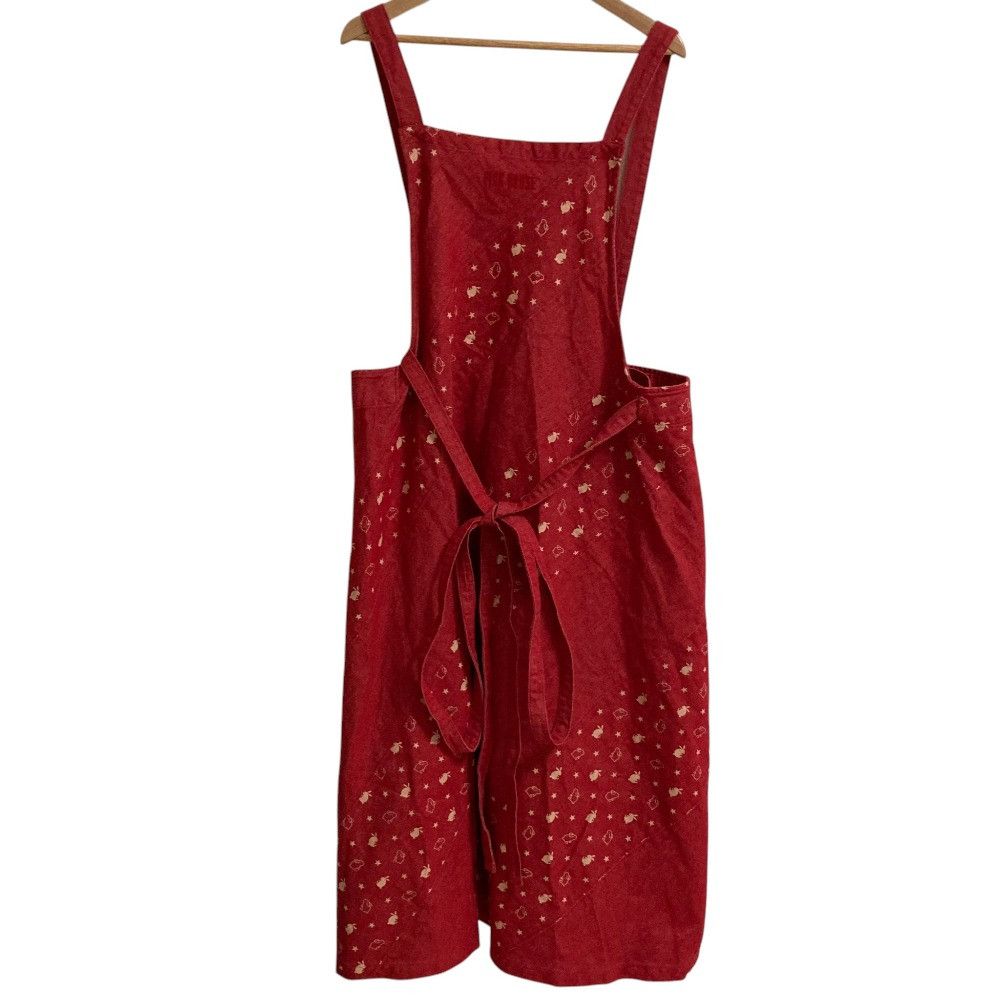 Other Other Pink House Rabbit Cotton Dress Textile Dresses DUTY FREE for USA Size ONE SIZE - 1 Thumbnail