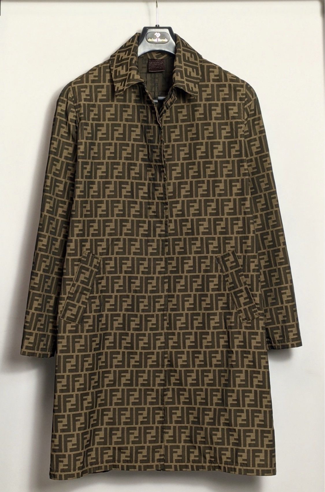 Fendi Zucca Monogram Trench