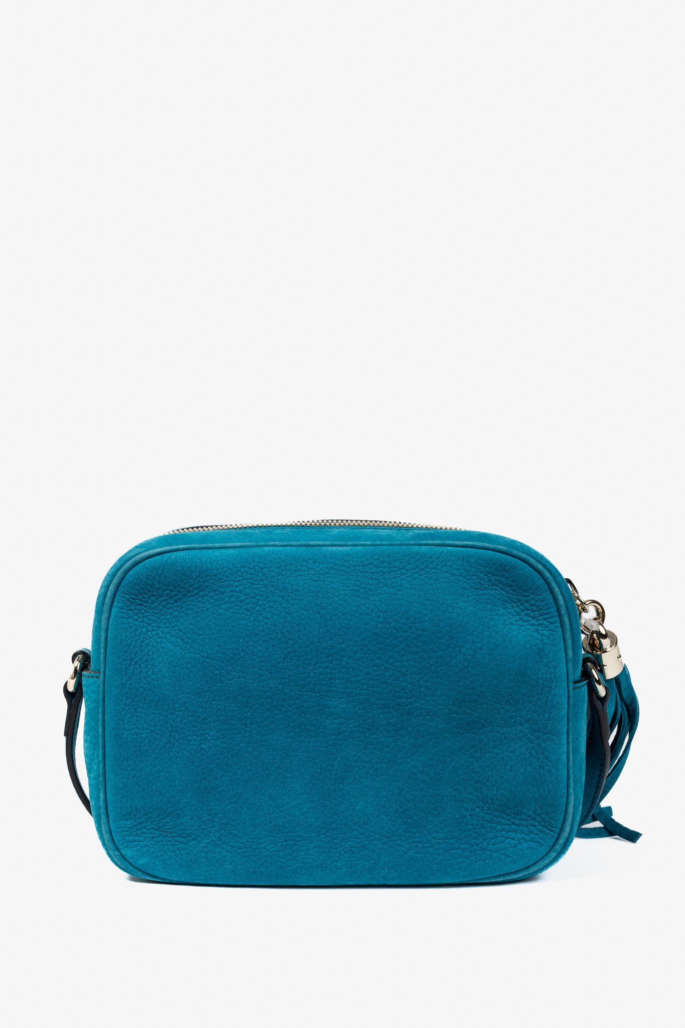 Gucci Gucci Soho Disco Cobalt Blue Vitello Range Crossbody Bag Size ONE SIZE - 4 Thumbnail
