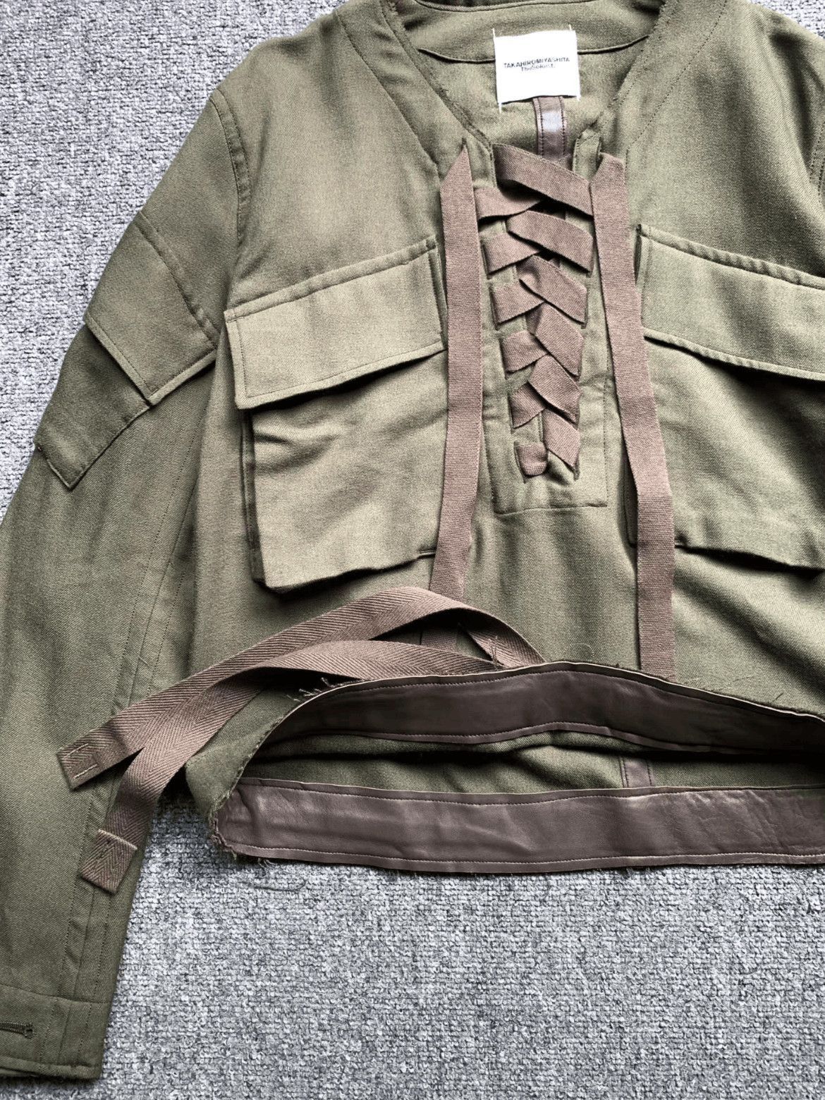 Takahiromiyashita The Soloist. Sz 44 The Soloist 11SS Stripe Military Jacket-2507 Size US S / EU 44-46 / 1 - 5 Thumbnail