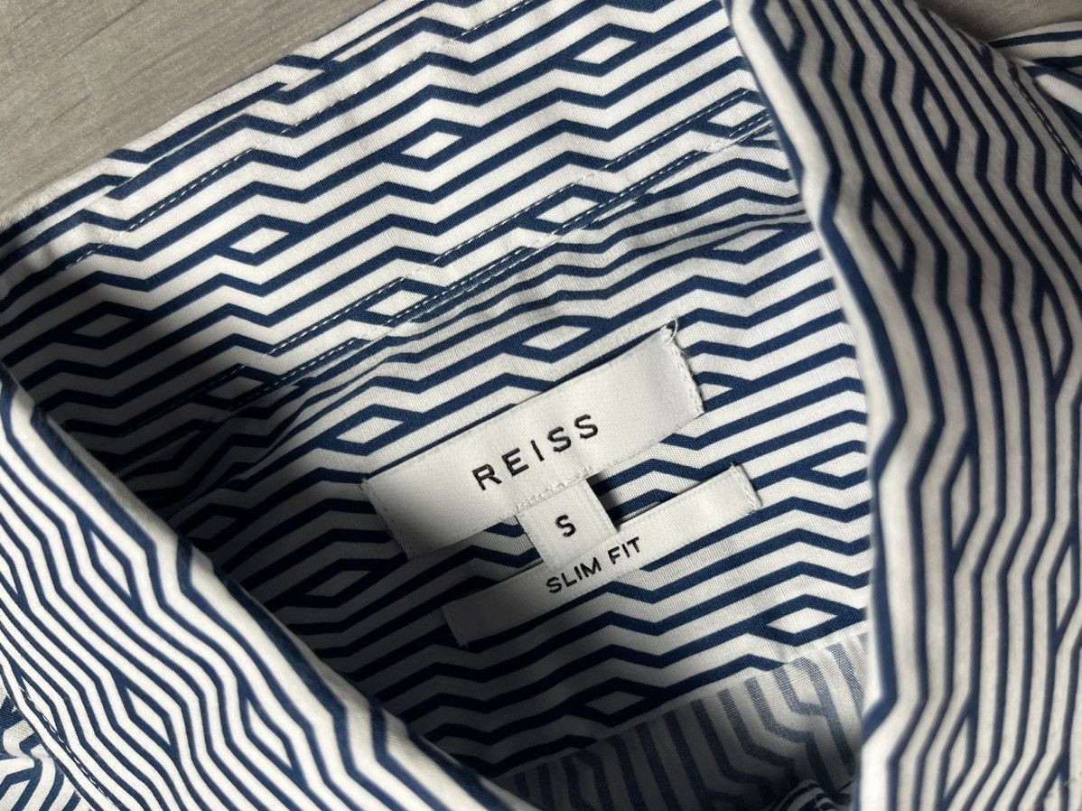 Reiss Reiss shirt short sleeve Hawaii slim fit Size US S / EU 44-46 / 1 - 4 Thumbnail