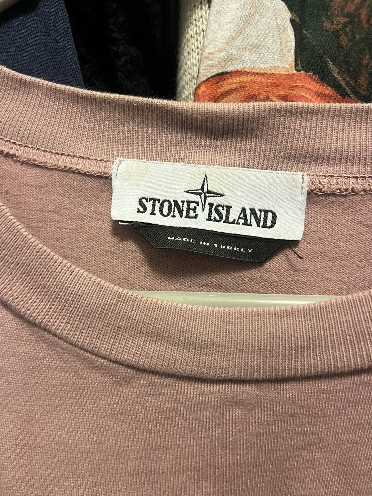 Stone Island Pink Stone Island Jumper/Sweater Size US XL / EU 56 / 4 - 2 Thumbnail
