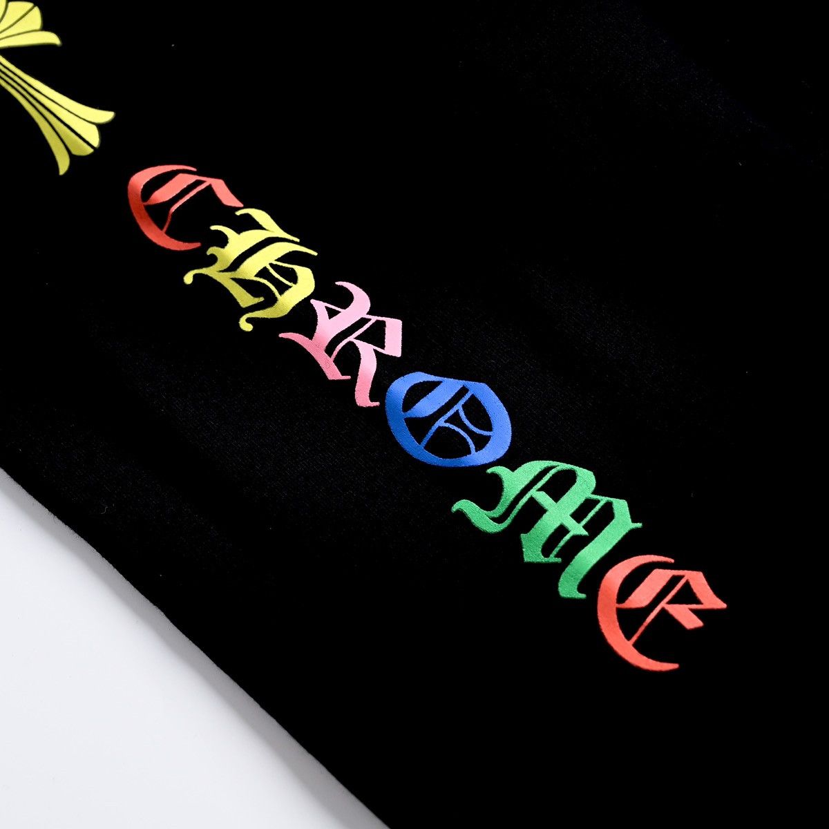 Chrome Hearts CHROME HEARTS MULTICOLOR CROSS CEMETERY ZIP UP HOODIE BLACK Size US M / EU 48-50 / 2 - 11 Thumbnail