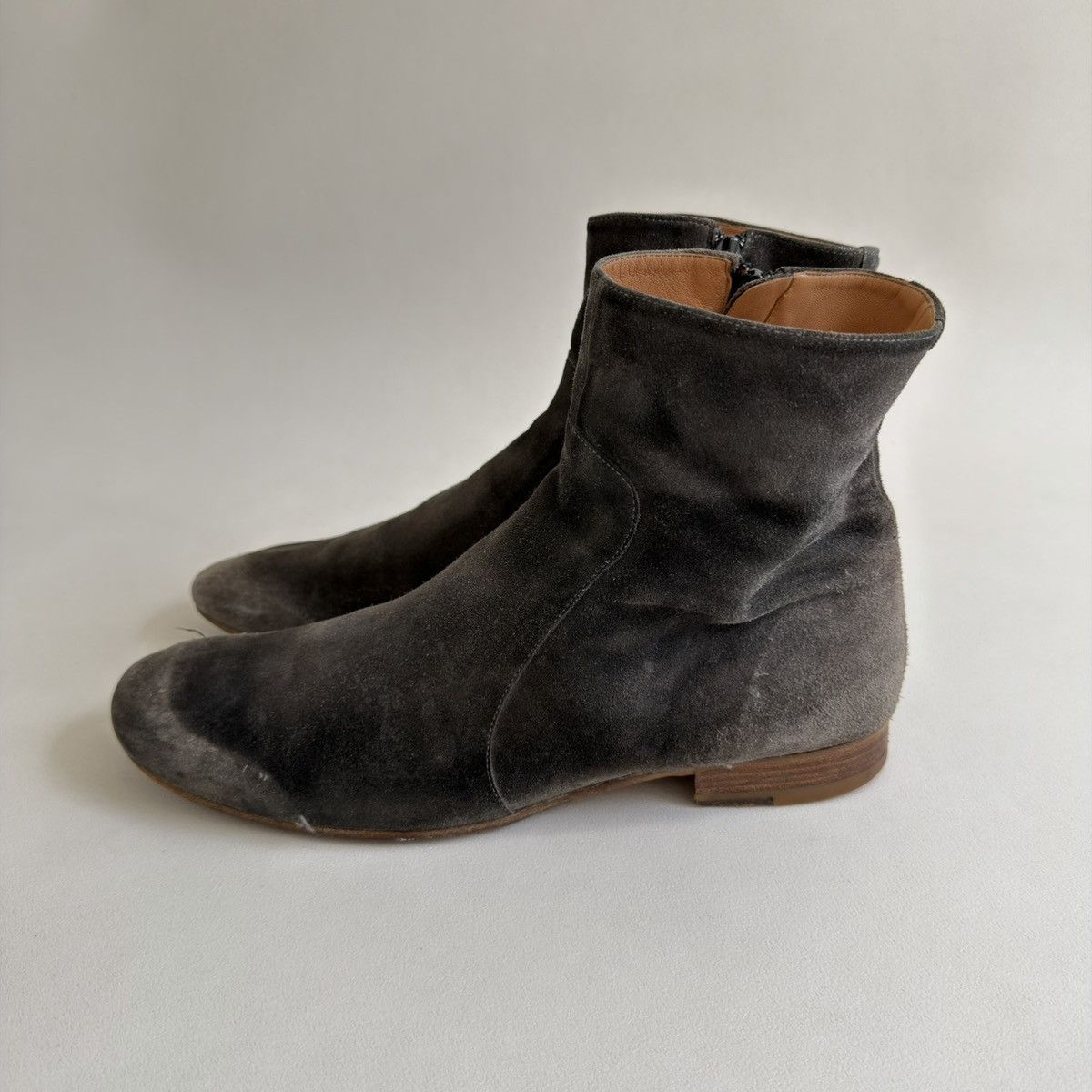 Maison Margiela S/S 08 ‘Deconstructed’ Suede Boots Size US 10 / EU 43 - 24 Thumbnail