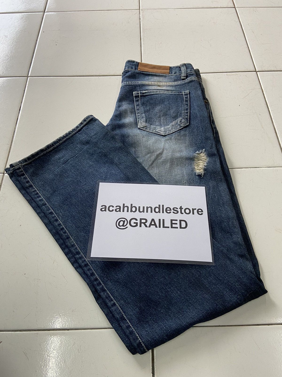 Japanese Brand SOUTH DR KOREA BRAND JEANS Size US 30 / EU 46 - 19 Thumbnail