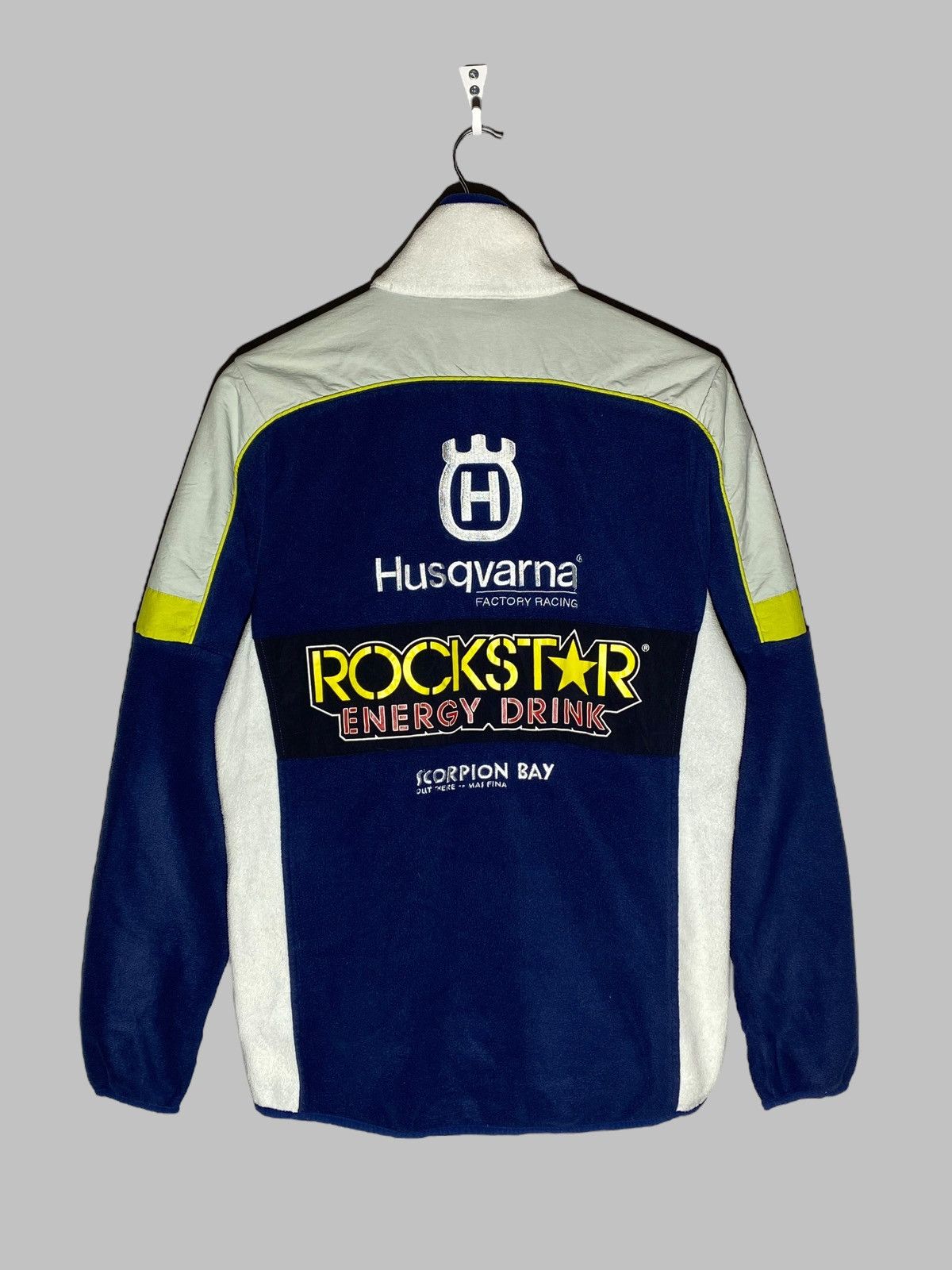 Vintage 🔥 Y2K ROCKSTAR ENERGY ZIP HOODIE MOTO GP STREET RACER Size US S / EU 44-46 / 1 - 2 Thumbnail