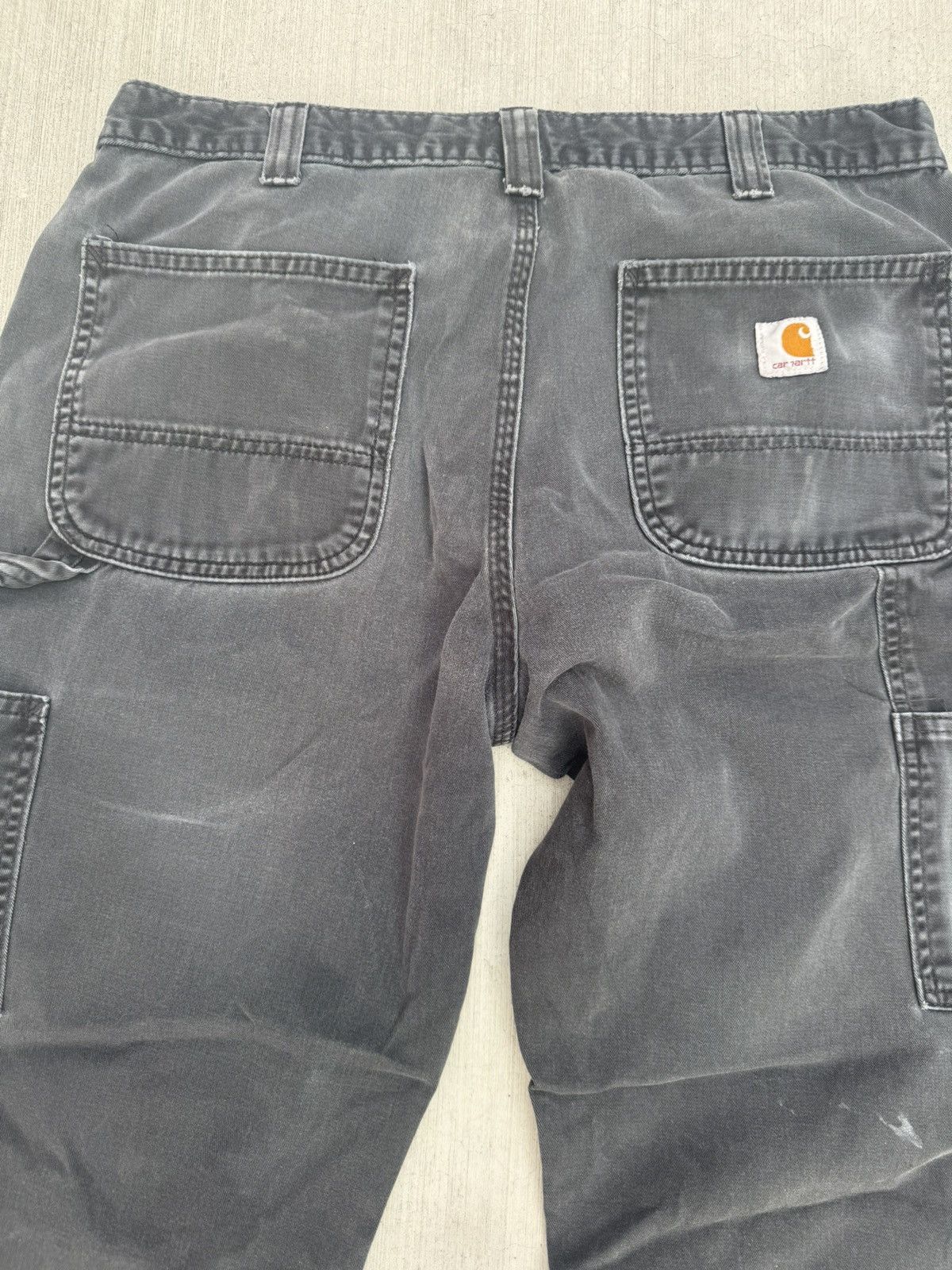 Carhartt CARHARTT BLACK CARGO DENIM JEANS RELAXED FIT 36 W x 32 L Size US 36 / EU 52 - 9 Thumbnail