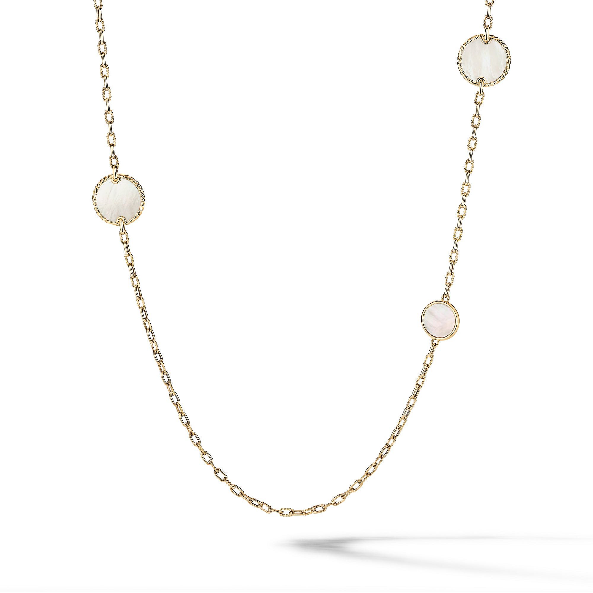David Yurman o1s1wg111025 N17012 Size:6 / Dy Element Necklace in Golden Size ONE SIZE - 3 Thumbnail