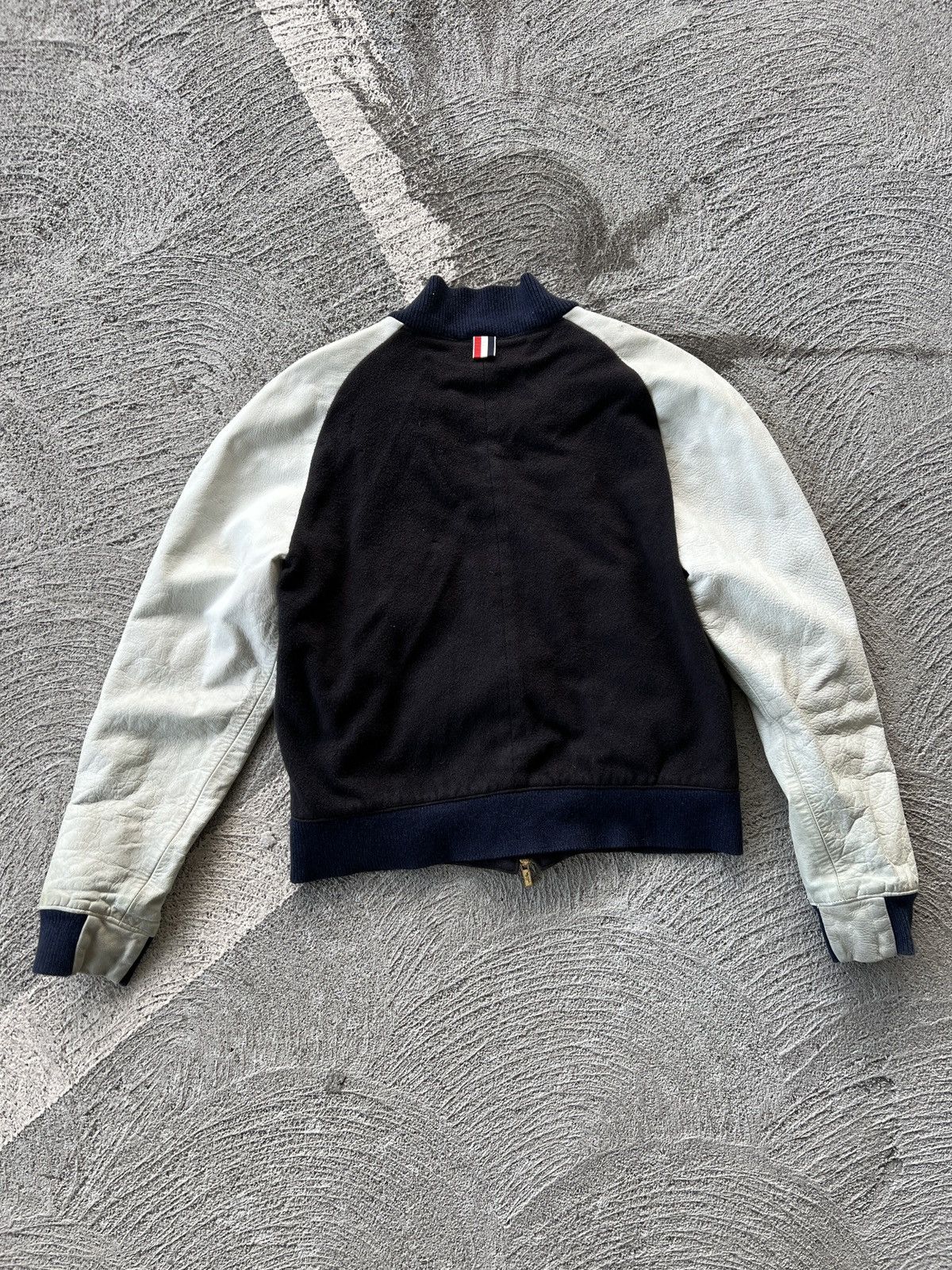 Thom Browne Thom Browne Varsity Leather Jacket Size US M / EU 48-50 / 2 - 6 Thumbnail