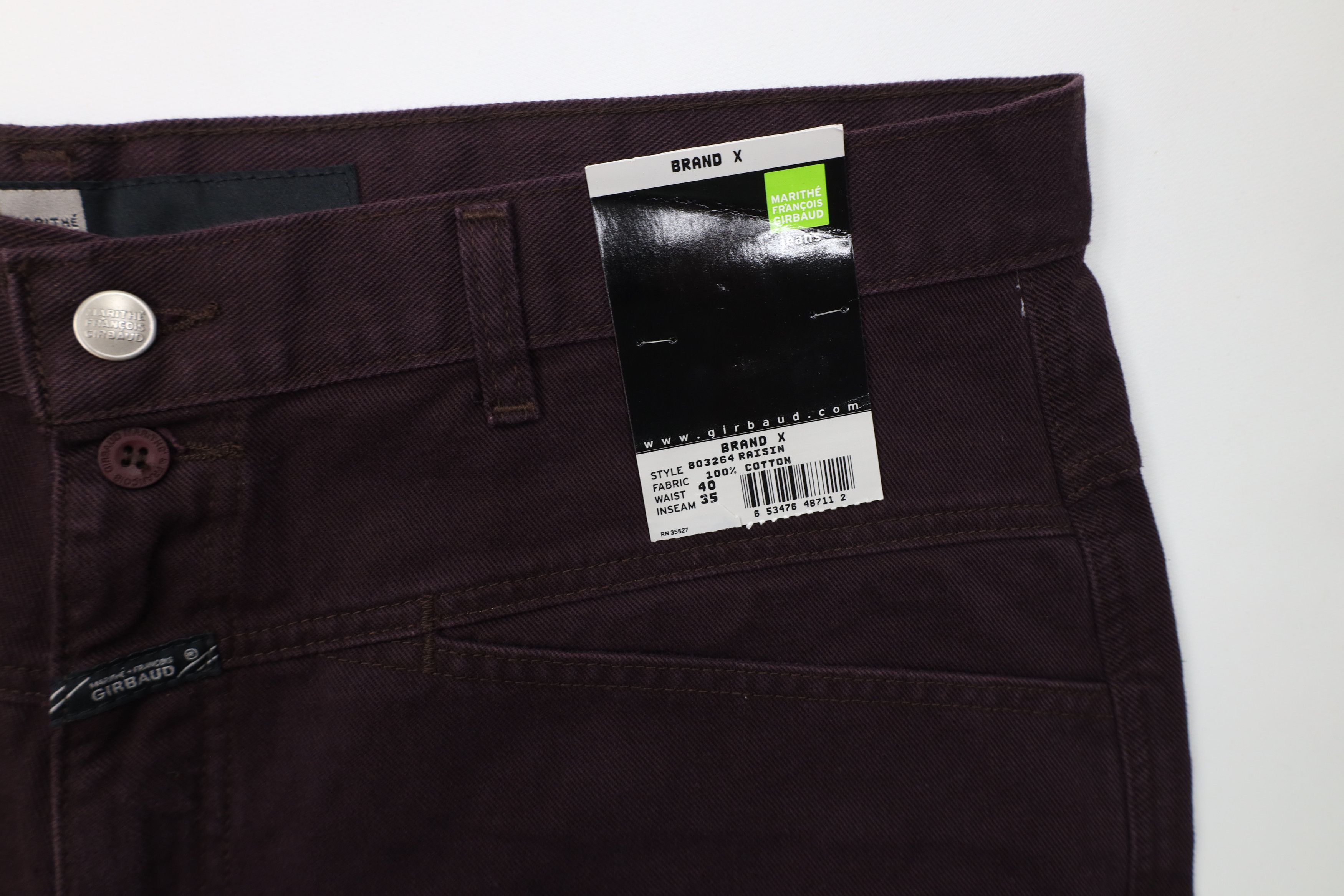 Marithe + Francois Girbaud Deadstock Vintage 90s Marithe Francois Girbaud Wide Jeans Size US 40 / EU 56 - 6 Thumbnail