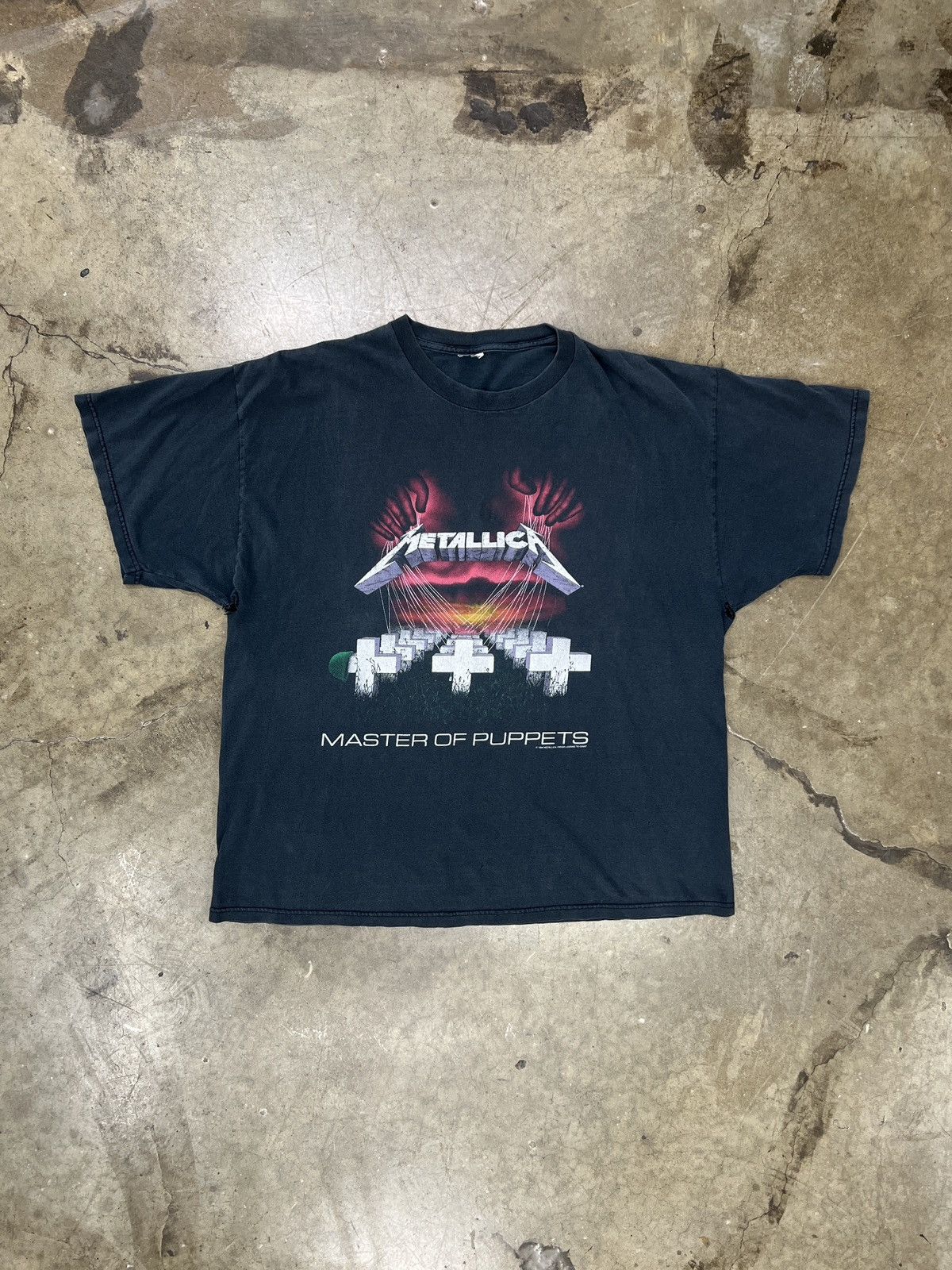 Band Tees Vintage 1994 Metallica Master of Puppets Band Tee XXL Size US XXL / EU 58 / 5 - 2 Thumbnail