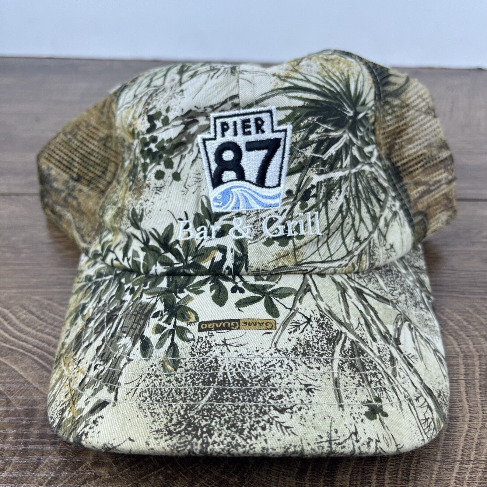 Other Pier 87 Bar and Grill Hat Camo Green Hat Adjustable Hat Camo Size ONE SIZE - 2 Thumbnail