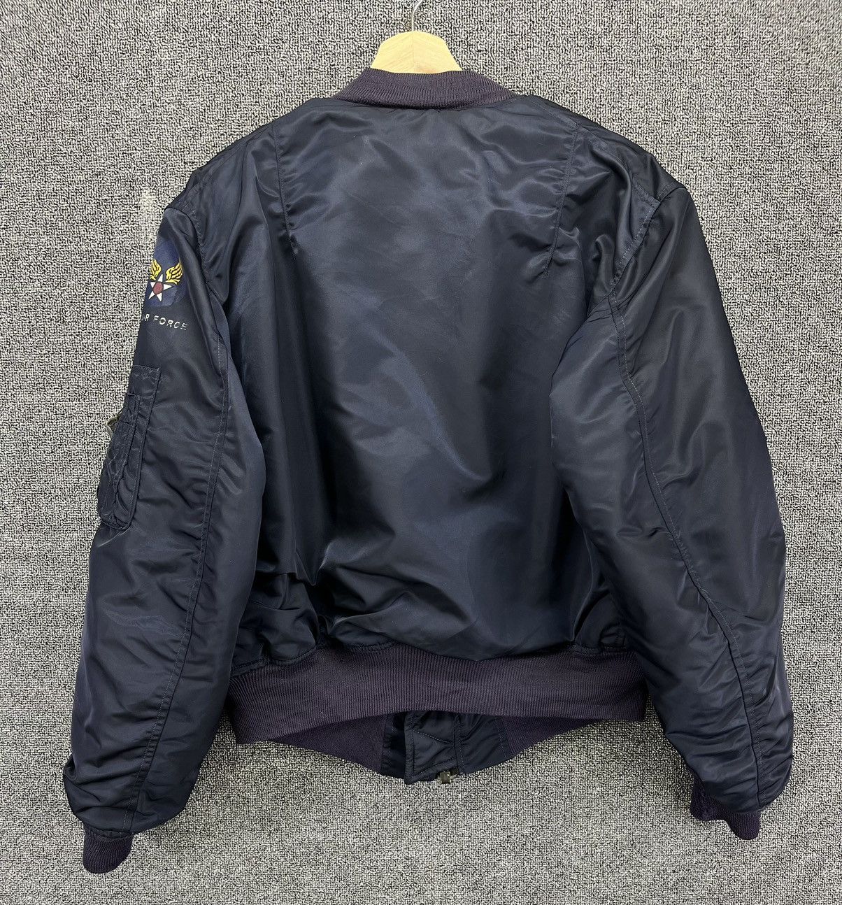 Alpha Industries Vintage Alpha Industries U.S Air Force Rare Bomber Jacket Size US L / EU 52-54 / 3 - 7 Thumbnail