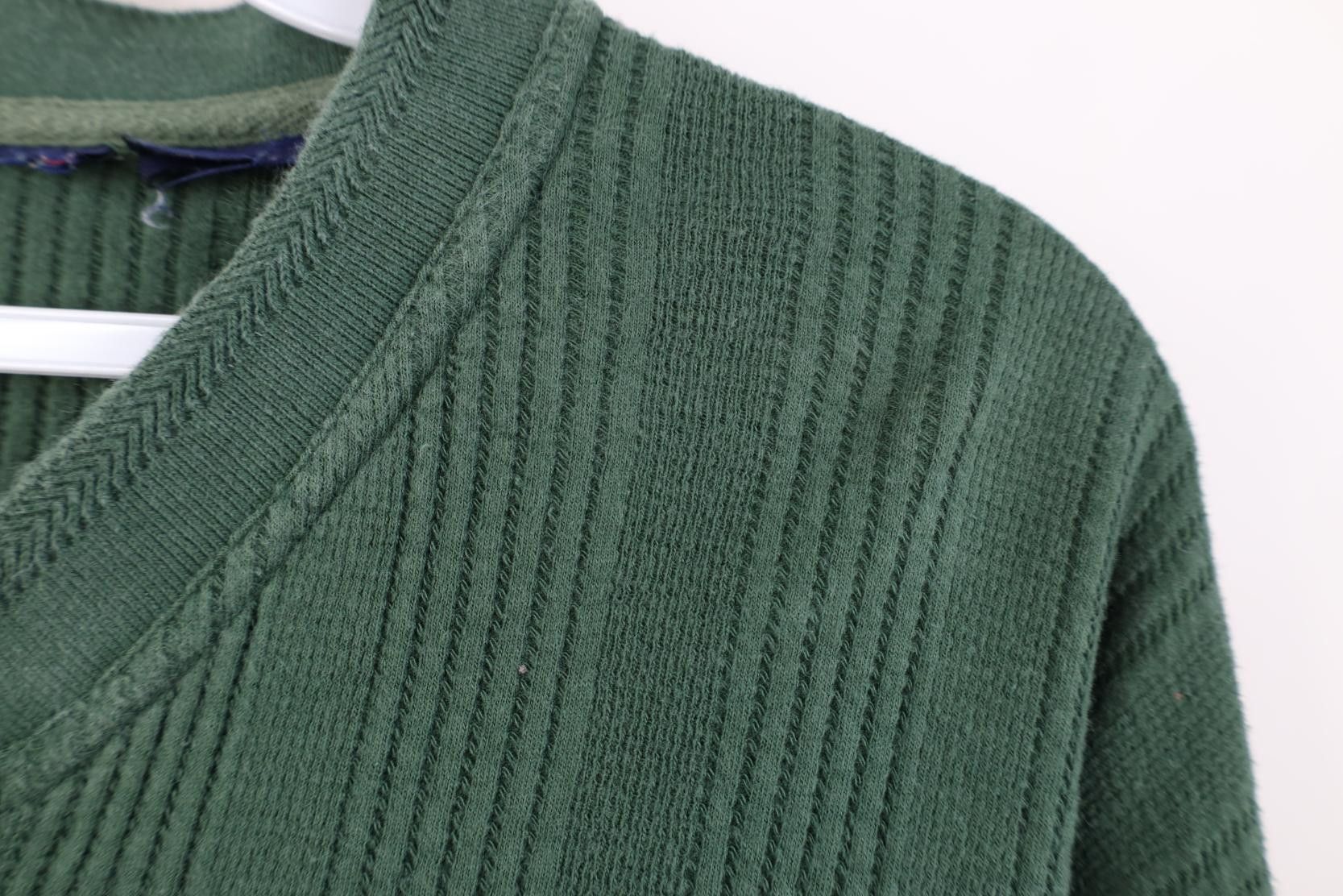 Vintage Vintage 90s Streetwear Thermal Ribbed Knit Henley T-Shirt Size US XL / EU 56 / 4 - 5 Thumbnail