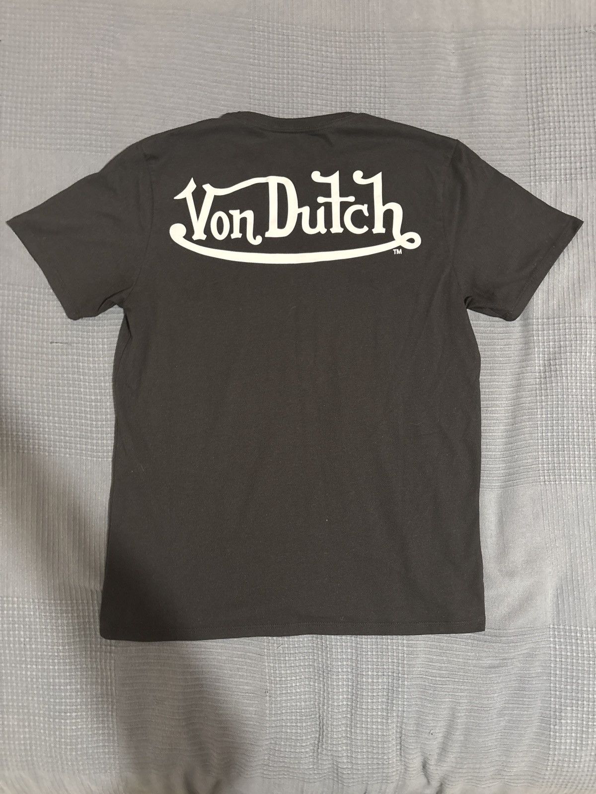 Von Dutch Von Dutch simple black tee Size US M / EU 48-50 / 2 - 2 Thumbnail