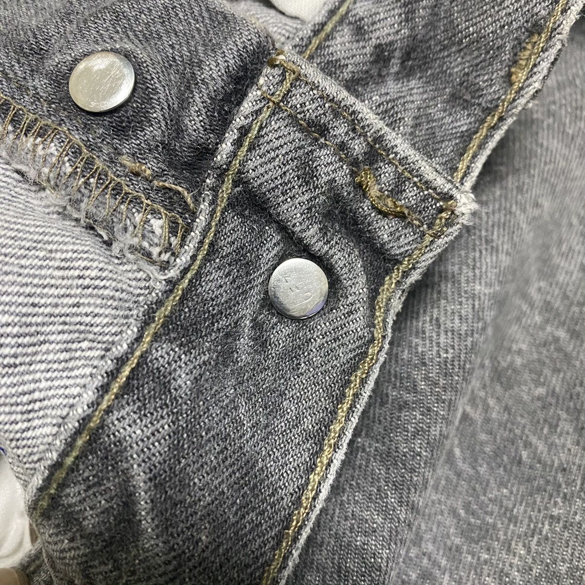 Levi's Vintage 90s Levis 501 Charcoal Jeans 32x31 Made in USA Size US 32 / EU 48 - 20 Thumbnail