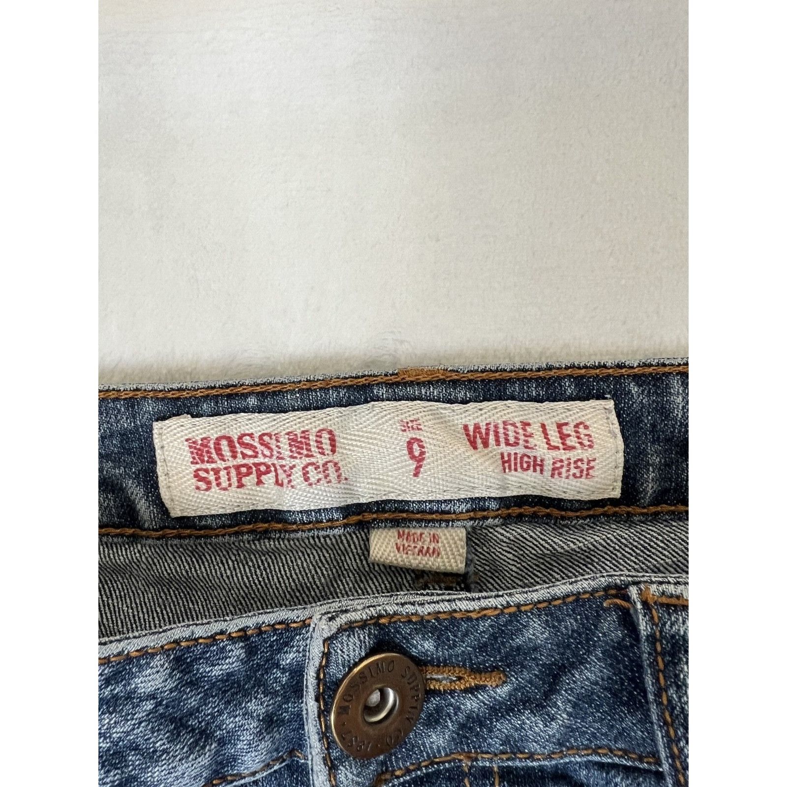 Mossimo Vintage Mossimo Women's Flare Bootcut Denim Jeans Size 9 Y2K Size 28" / US 6 / IT 42 - 2 Thumbnail