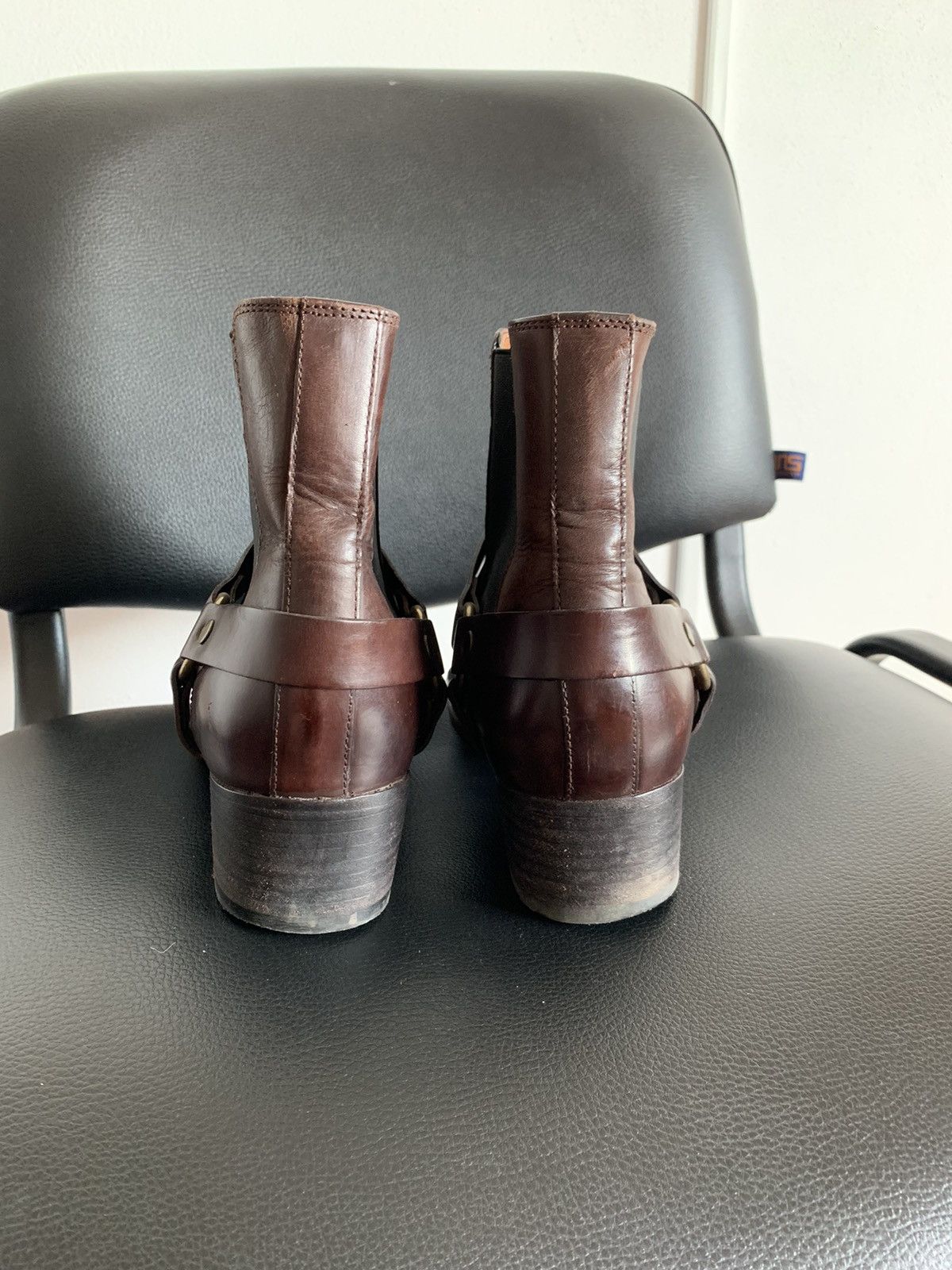 Frye VTG Frye Western Cowboy Leather Brown Boots size EU41 Size US 11 / IT 41 - 8 Thumbnail