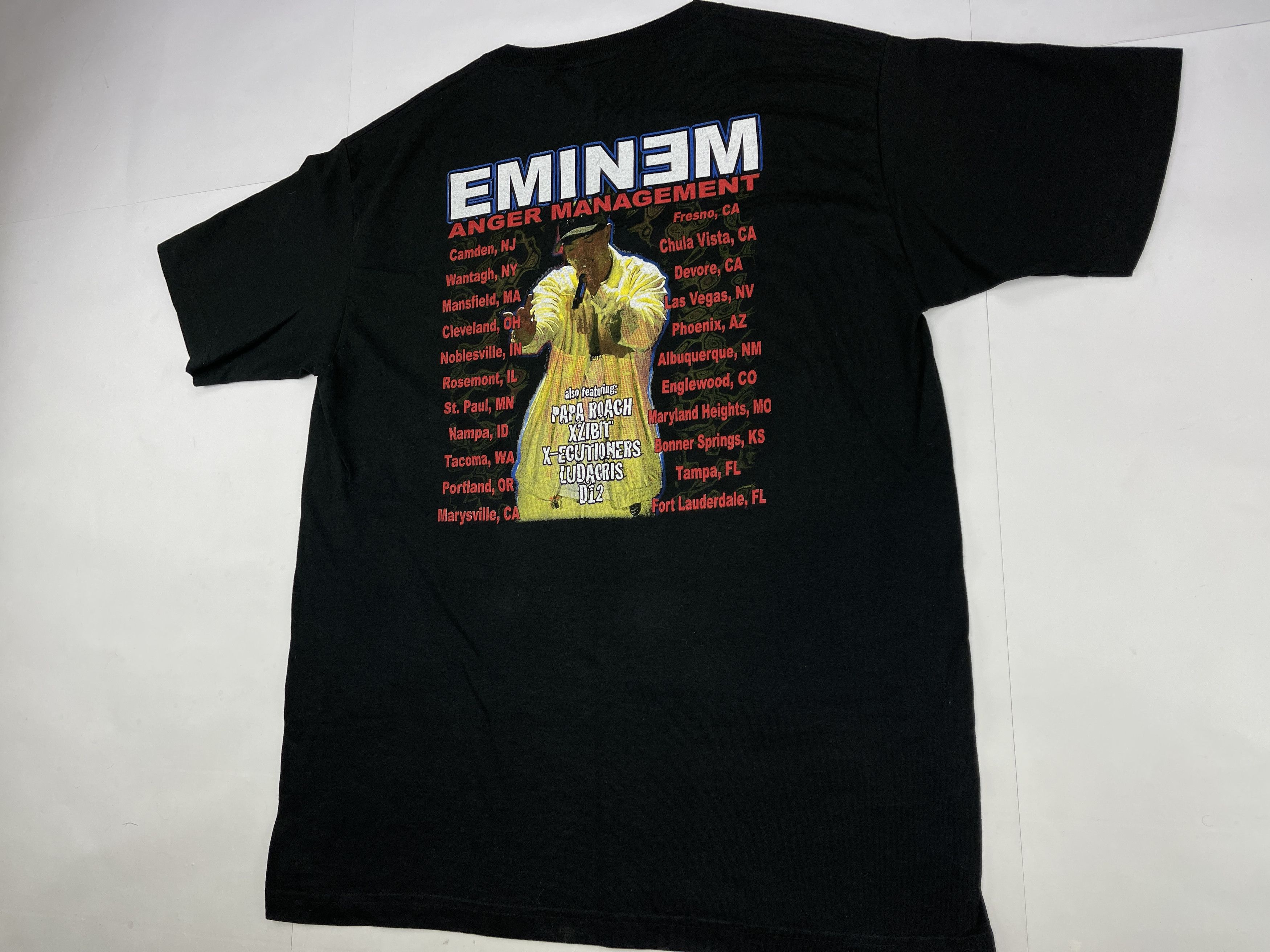 Eminem × Vintage Eminem t-shirt, 2000 Anger Management tour, 2000s, Y2K, XL Size US XL / EU 56 / 4 - 6 Thumbnail