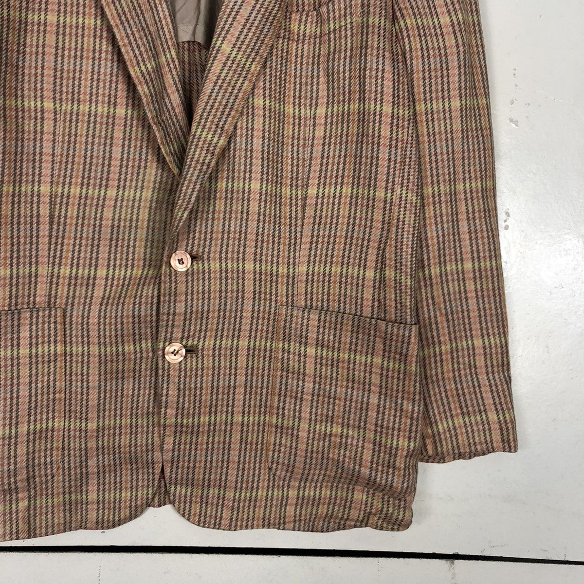 Kenzo × Other × Vintage Kenzo Checkered Coat Jacket Size US M / EU 48-50 / 2 - 4 Thumbnail