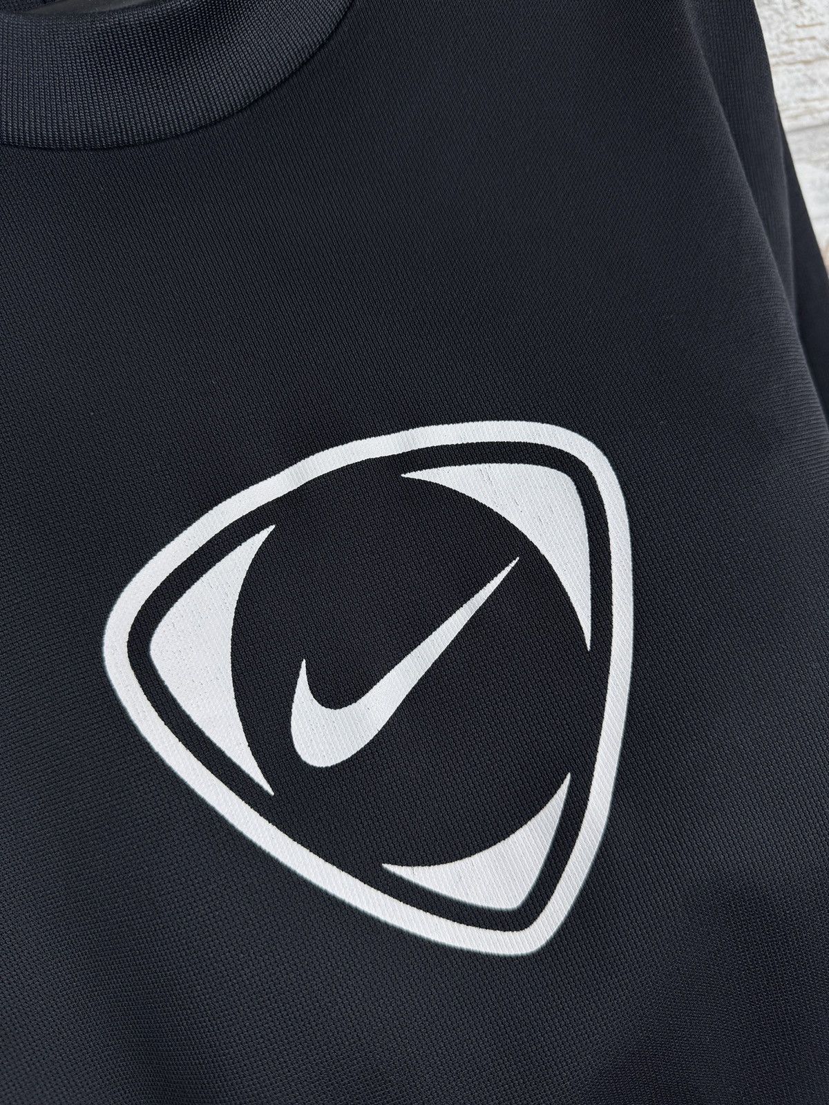 Nike Mens Vintage Nike Football Template Big Logo T-Shirt tee Size US L / EU 52-54 / 3 - 5 Thumbnail