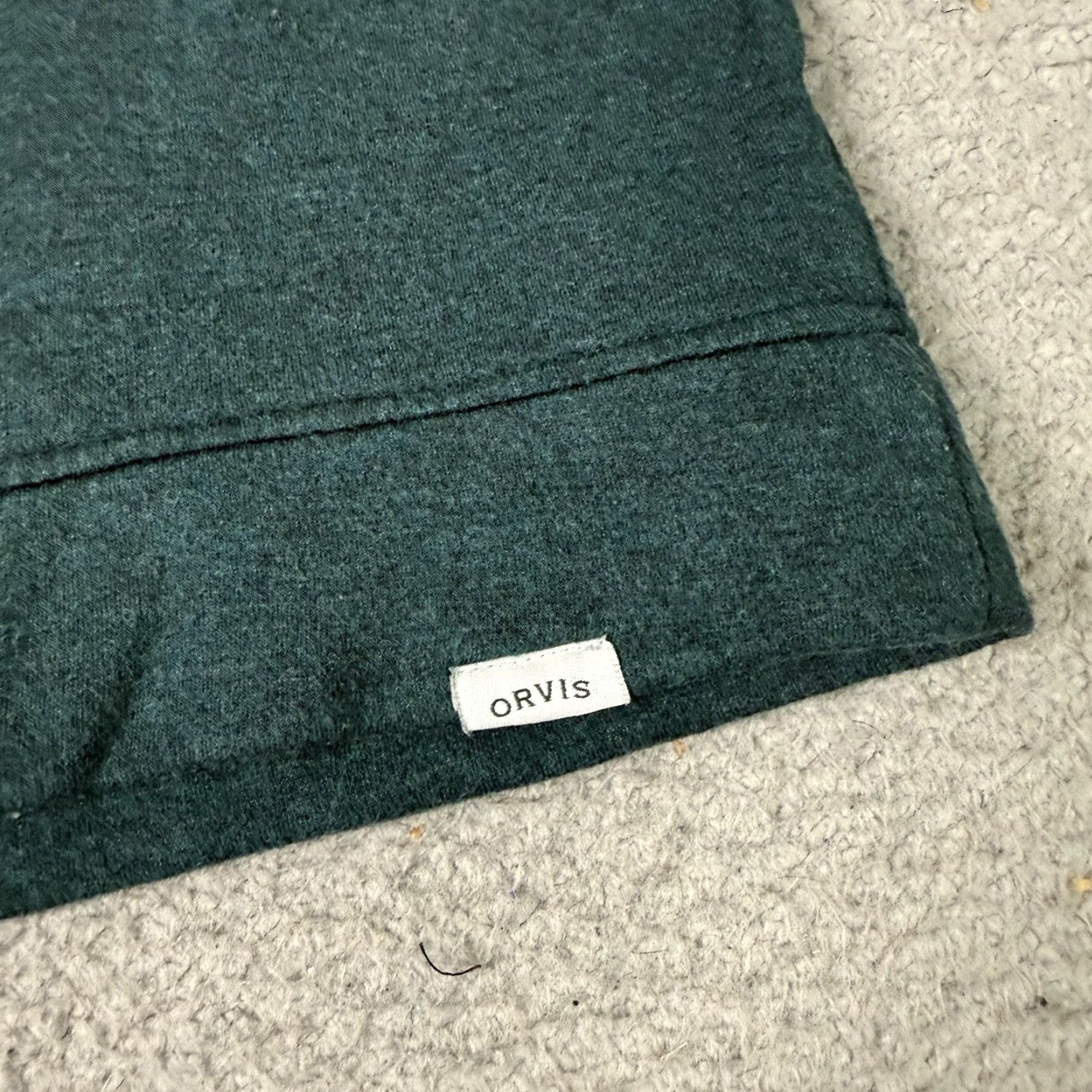 Orvis Orvis Sweater Womens M Green Crew Neck Fleece Pullover Casual Outdoor Warm Size M / US 6-8 / IT 42-44 - 3 Thumbnail