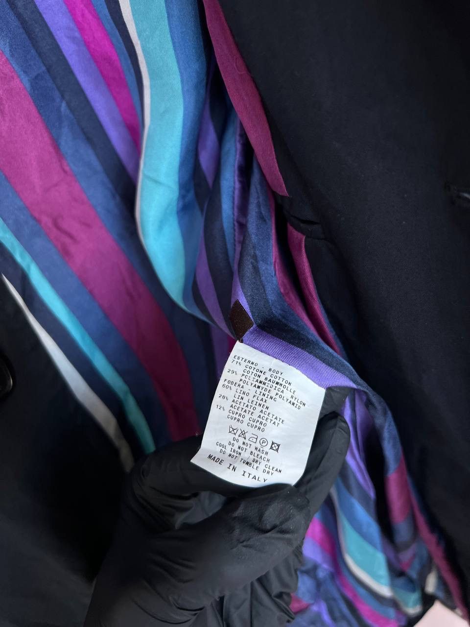 Etro Etro Milano Trench Coat Mens Size 46 or S/M Vintage Jacket Size US M / EU 48-50 / 2 - 12 Thumbnail