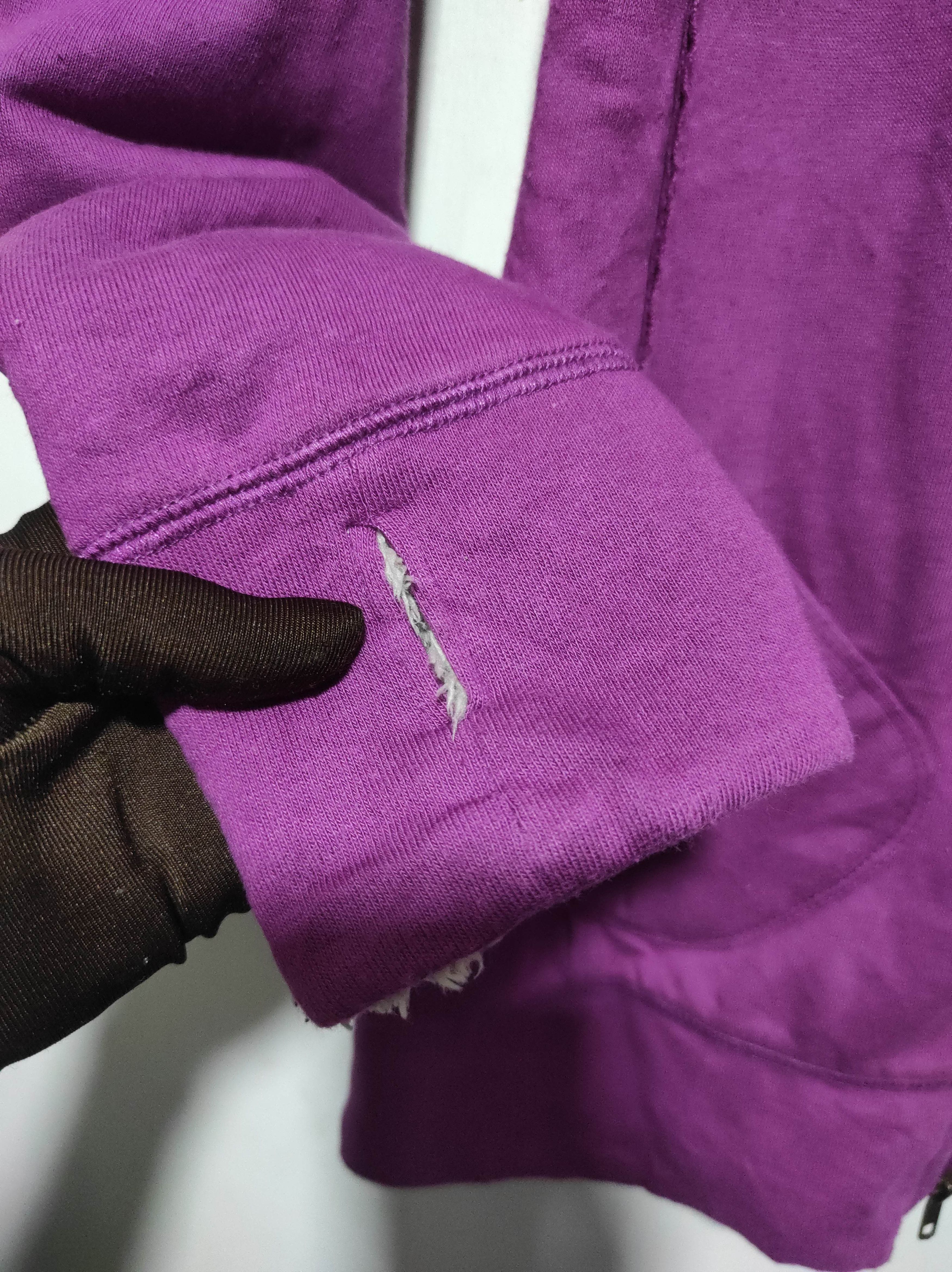 Japanese Brand Purple Sherpa Double Zipper Fur Hoodie lgb style Size M / US 6-8 / IT 42-44 - 7 Thumbnail