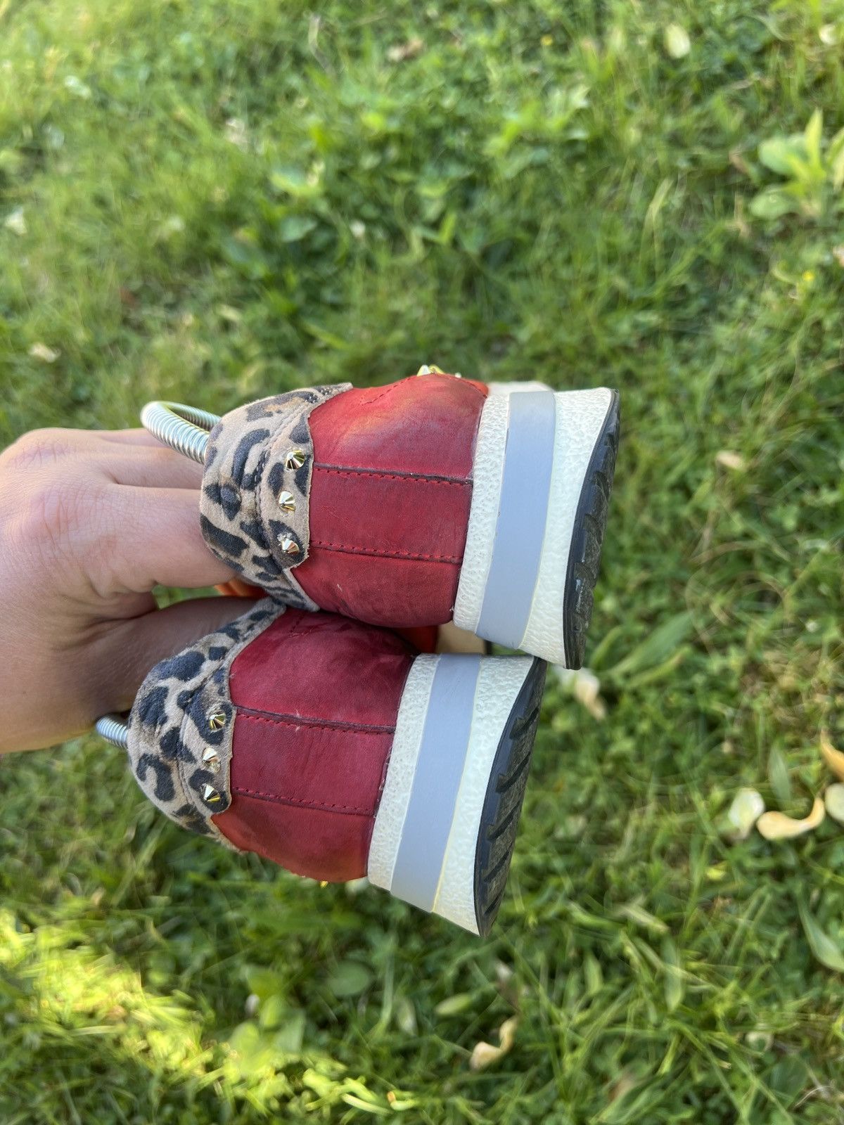 Other Paul Green Leather Sneakers Size US 5.5 / IT 35.5 - 4 Thumbnail