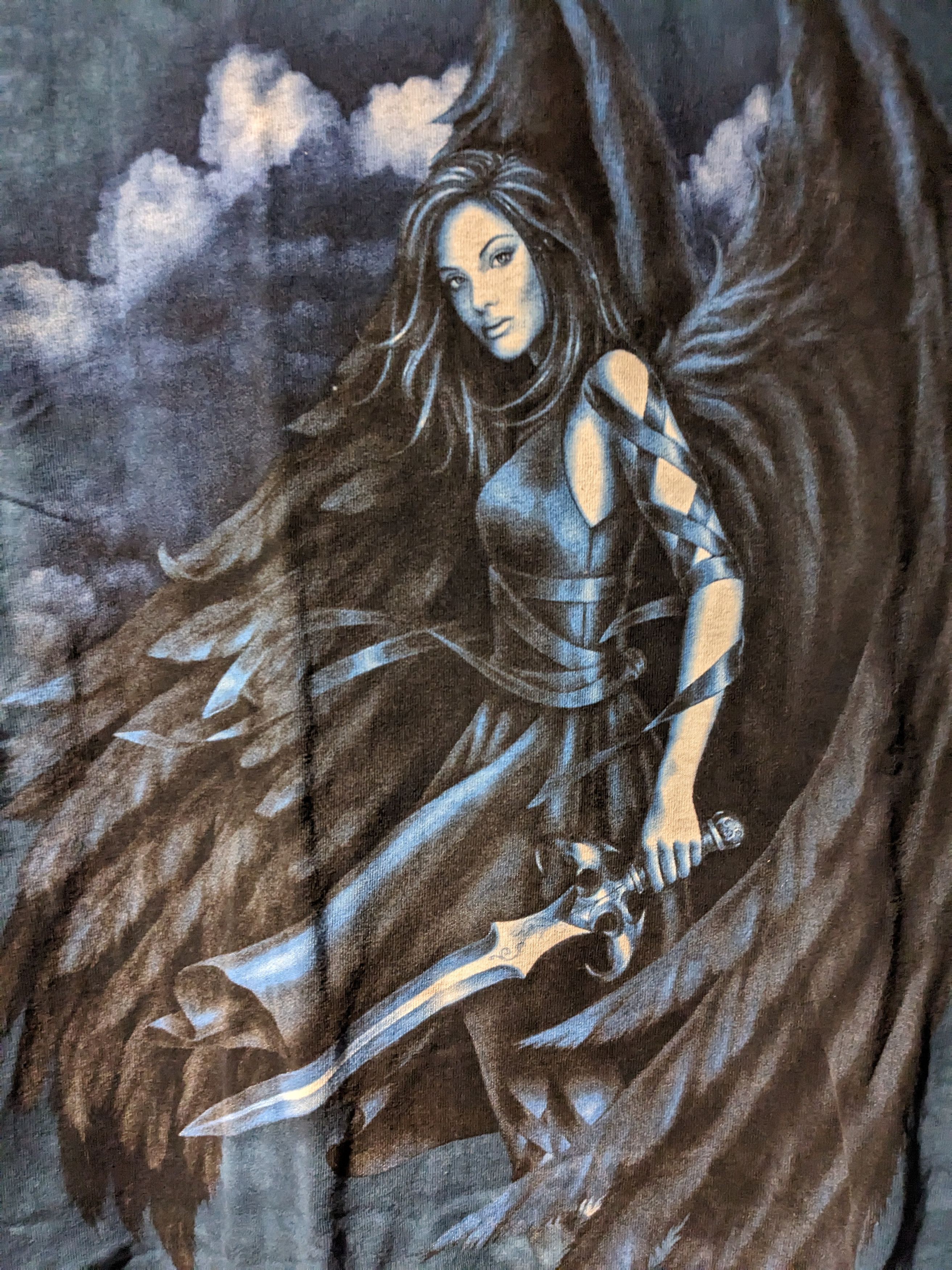 The Mountain × Vintage Vintage 2004 The Mountain Fairy Fantasy Dragon T-Shirt Size US L / EU 52-54 / 3 - 2 Thumbnail