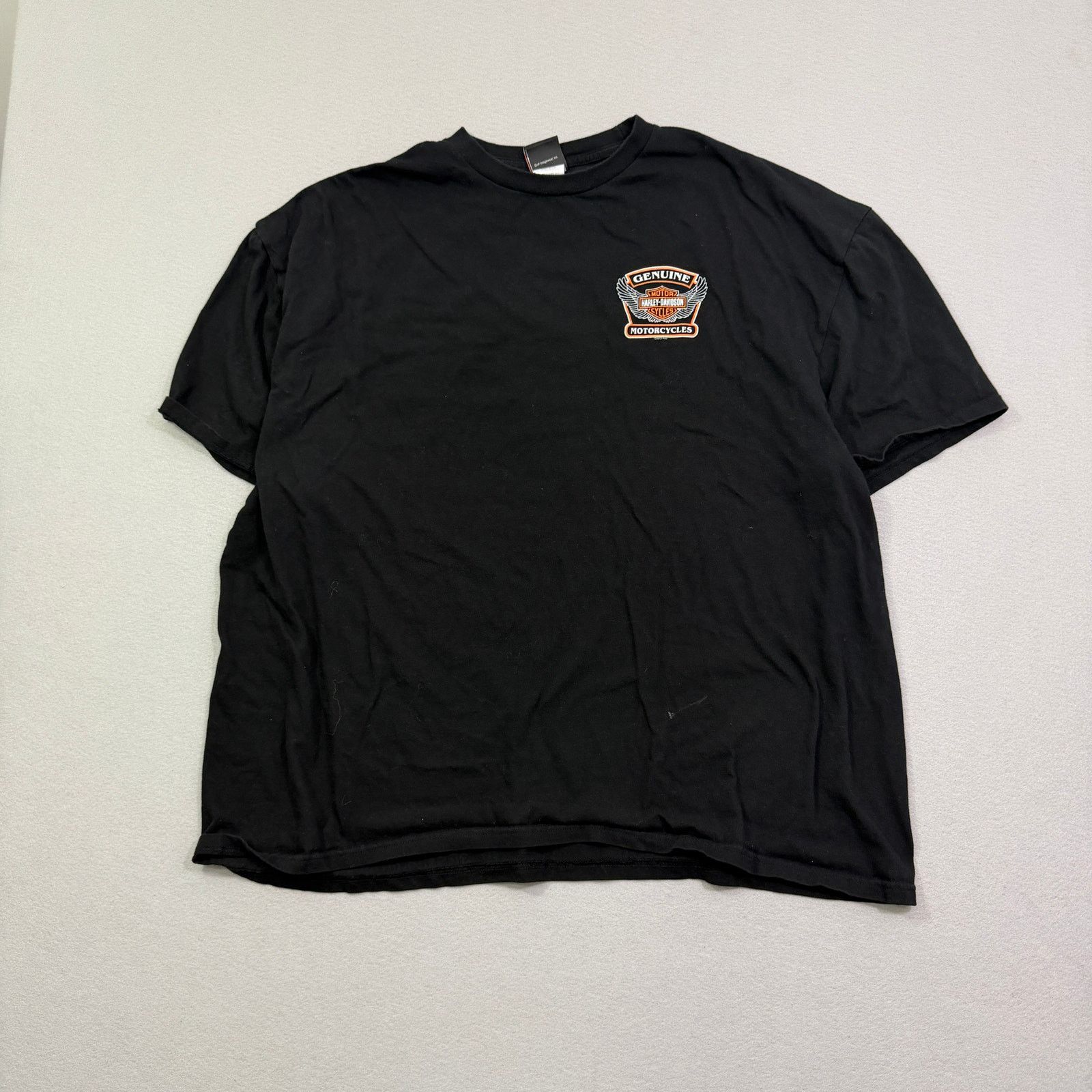 Harley Davidson Harley Davidson Shirt Men's 4XL Black Biker Motorcycle Size US XXL / EU 58 / 5 - 2 Thumbnail