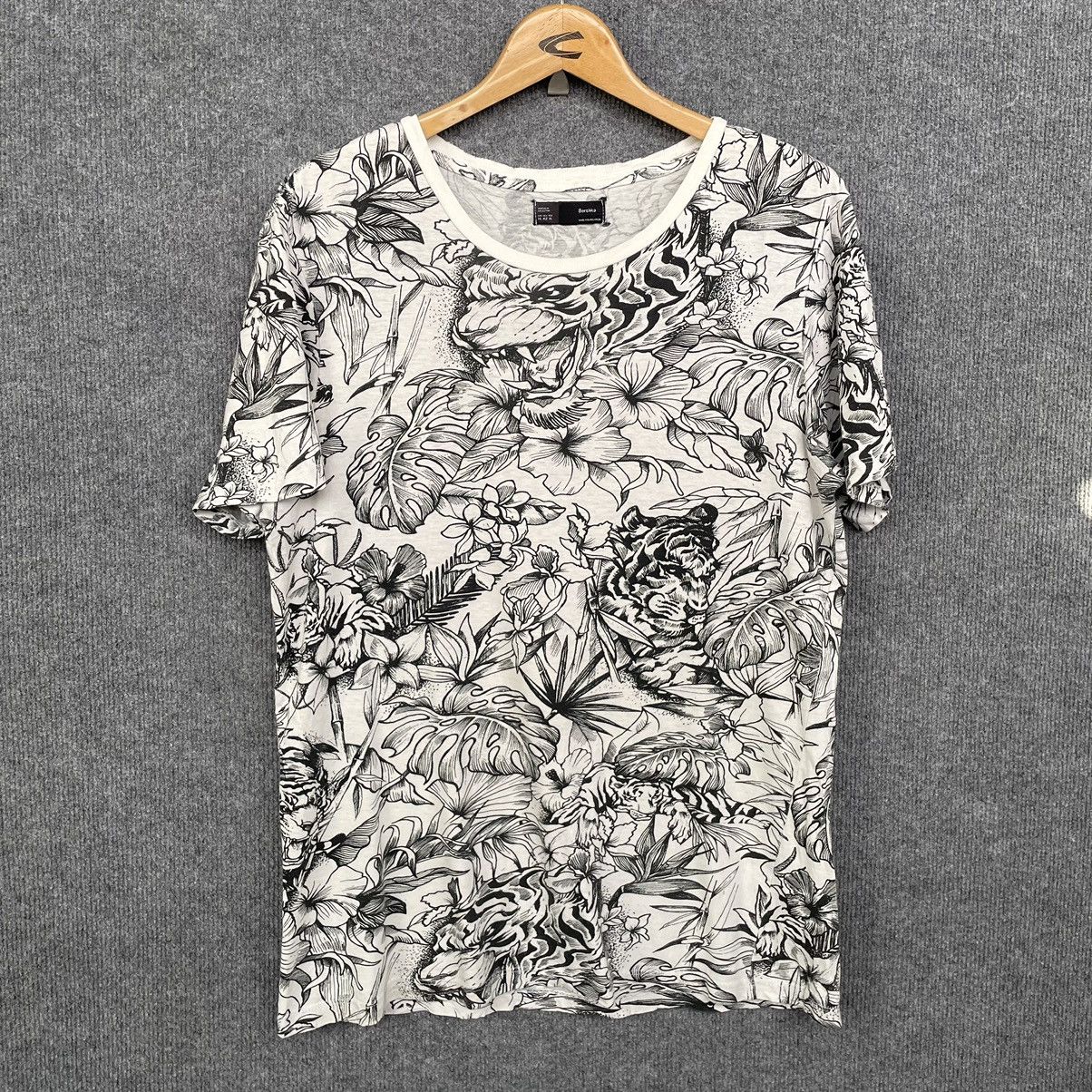 Affliction × Bershka × Ed Hardy Y2K Bershka AOP Affliction Ed Hardy Style T Shirt Size US M / EU 48-50 / 2 - 1 Thumbnail