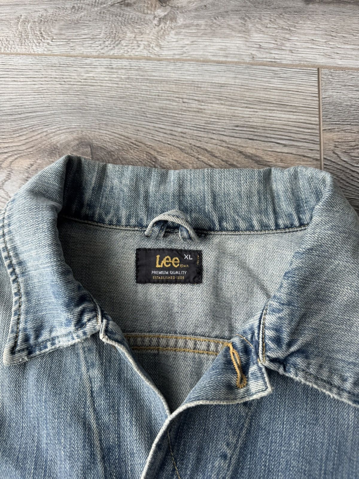 Lee Vintage 90s Lee Denim Cruiser Jacket Size XL / US 12-14 / IT 48-50 - 6 Thumbnail