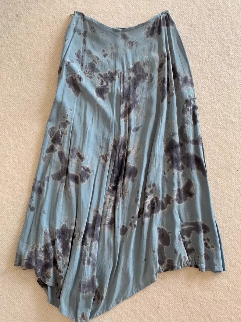 Yohji Yamamoto Yohji Yamamoto size 1 Tie-dye modeling trouser skirt 2506- Size 24" / US 00 / IT 34 - 5 Thumbnail