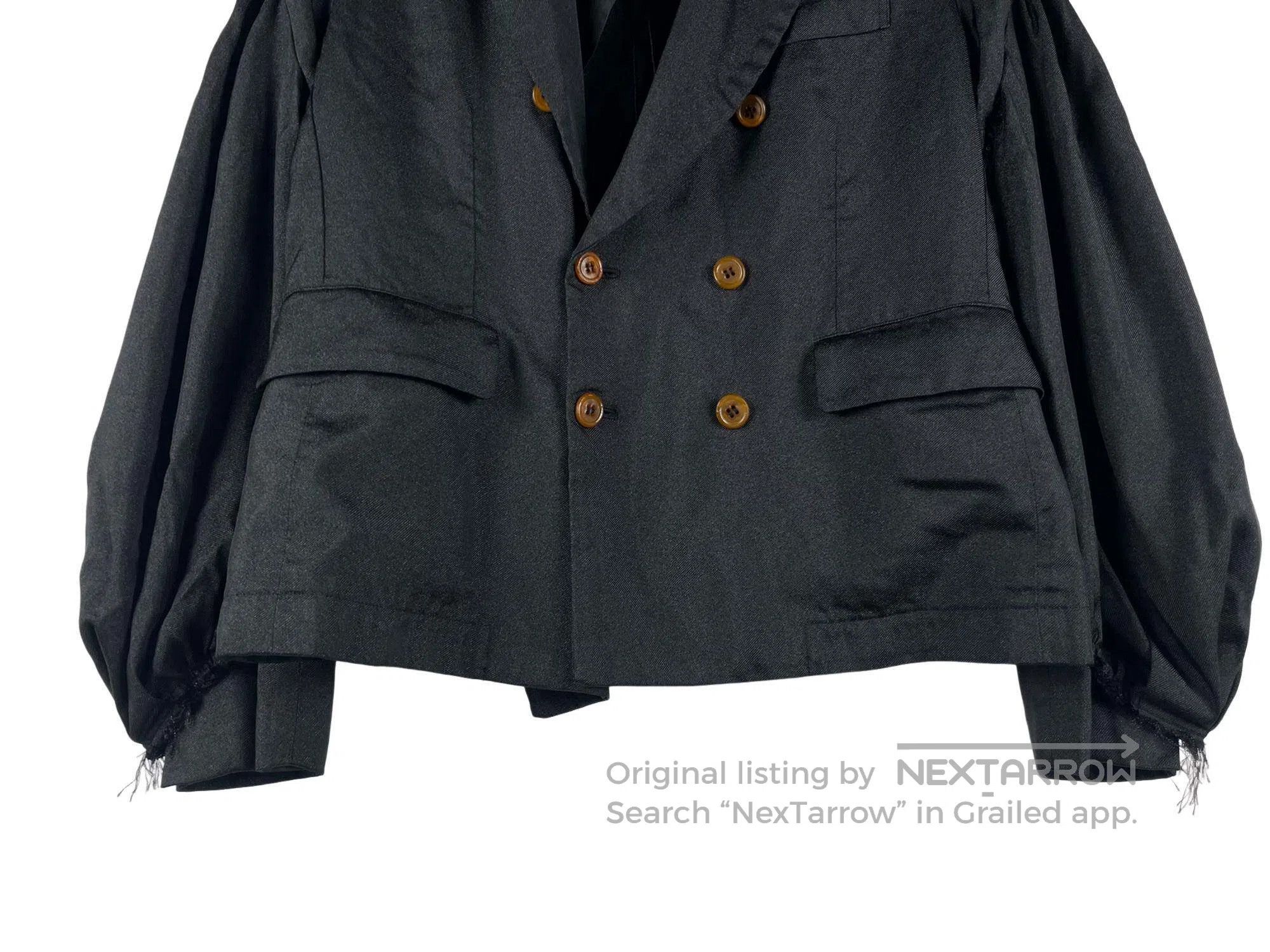 Comme des Garcons Comme Des Garcons Deconstructed Double-Breasted Suit Size M / US 6-8 / IT 42-44 - 4 Thumbnail