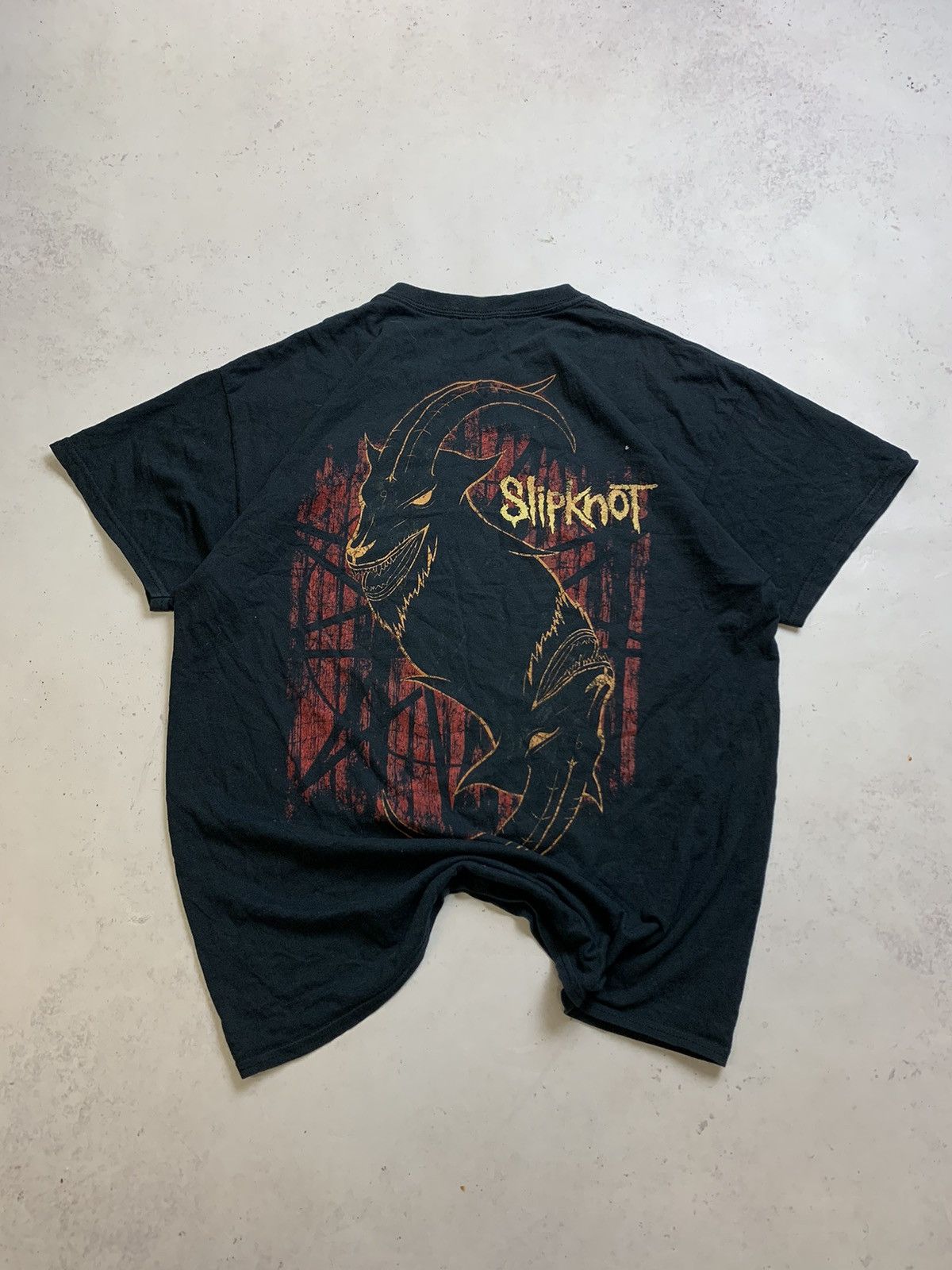 Slipknot × Vintage Vintage Slipknot Promo Boxy T-shirt Y2K L Size US L / EU 52-54 / 3 - 2 Thumbnail