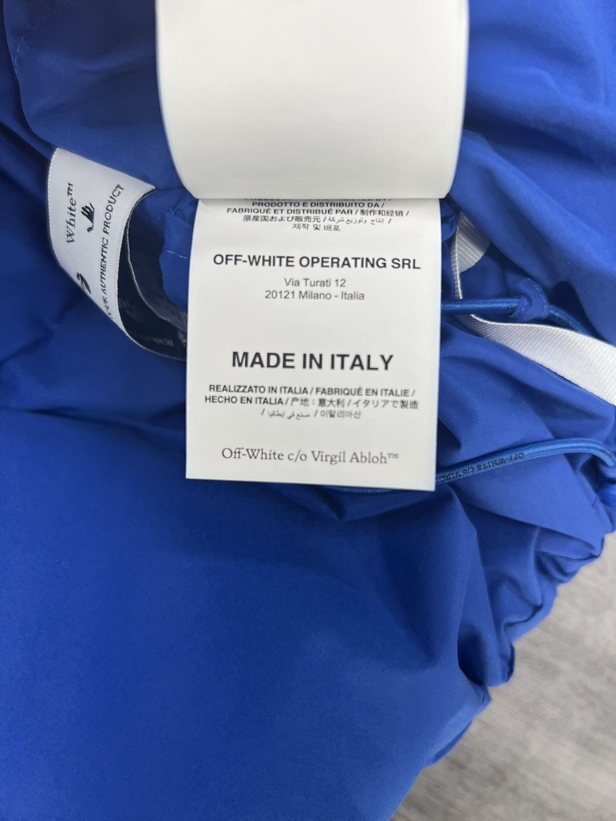 Off-White Off-White Bounce down-feather hooded jacket Size US M / EU 48-50 / 2 - 10 Thumbnail