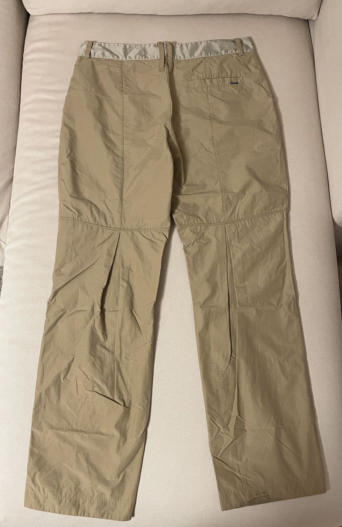 A-COLD-WALL* × Converse Converse x A-COLD-WALL* Pleat Trousers Limited Edition Beige Size US 34 / EU 50 - 3 Thumbnail