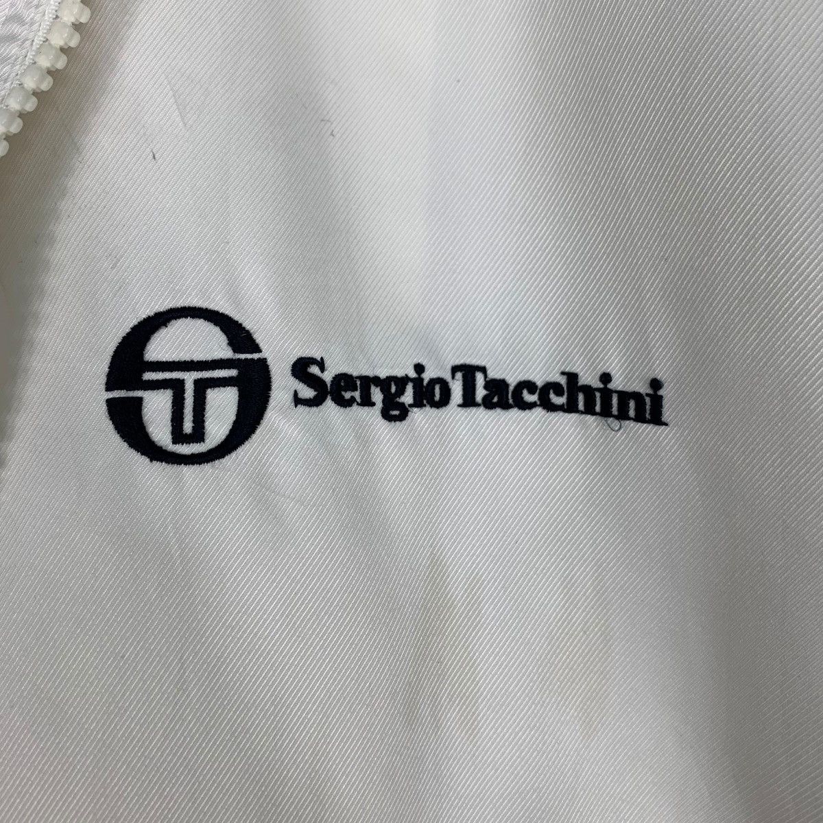 Sergio Tacchini SERGIO TACCHINI Red White Colorblock Light Jacket #1013-C45 Size US L / EU 52-54 / 3 - 13 Thumbnail