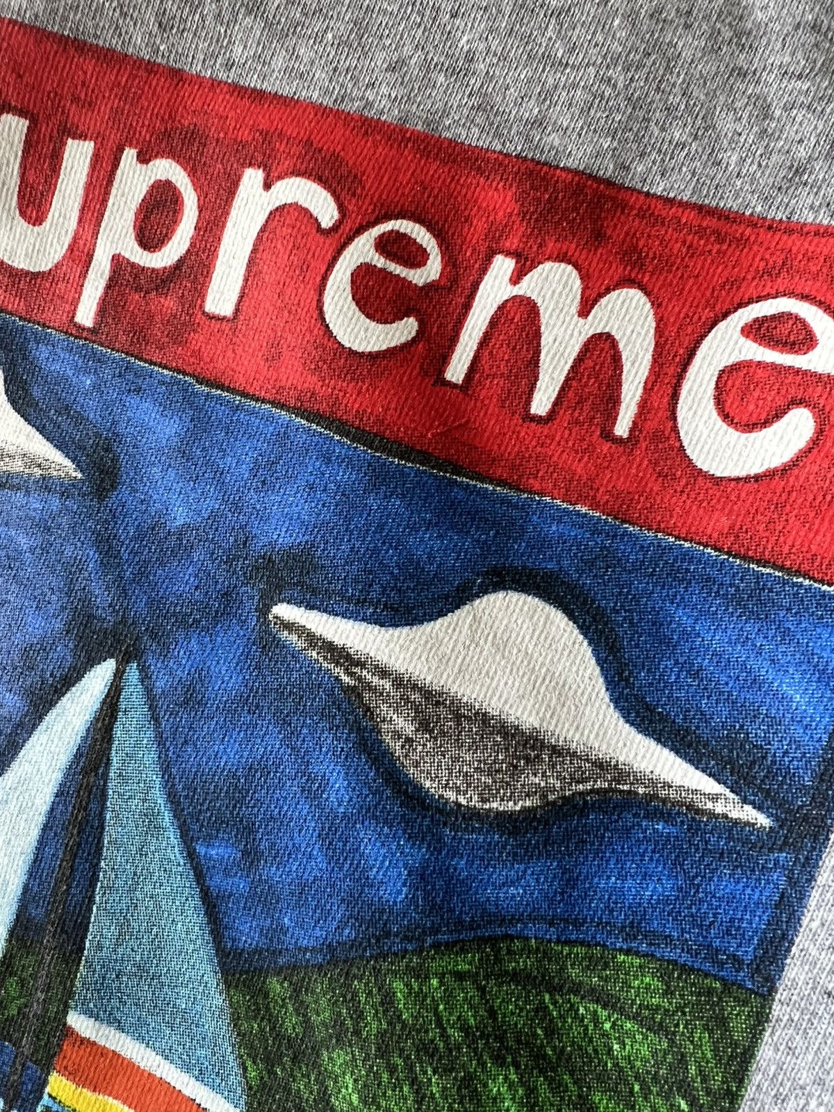 Supreme Supreme Sailboat Painting T shirt Size US L / EU 52-54 / 3 - 6 Thumbnail