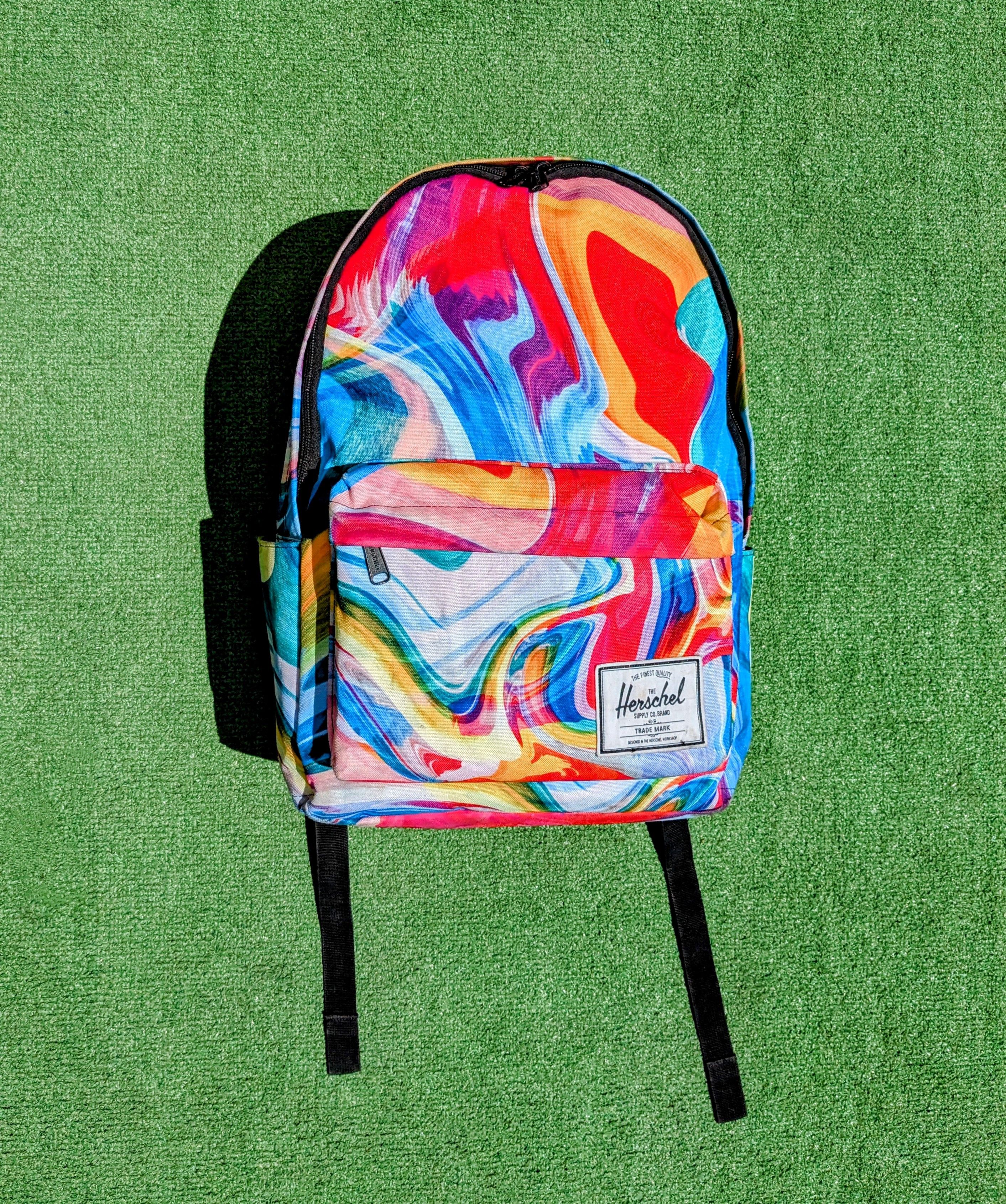 Herschel Supply Co. Herschel Supply Co. Retired Paint Pour Multi-Pocket Backpack Size ONE SIZE - 2 Thumbnail