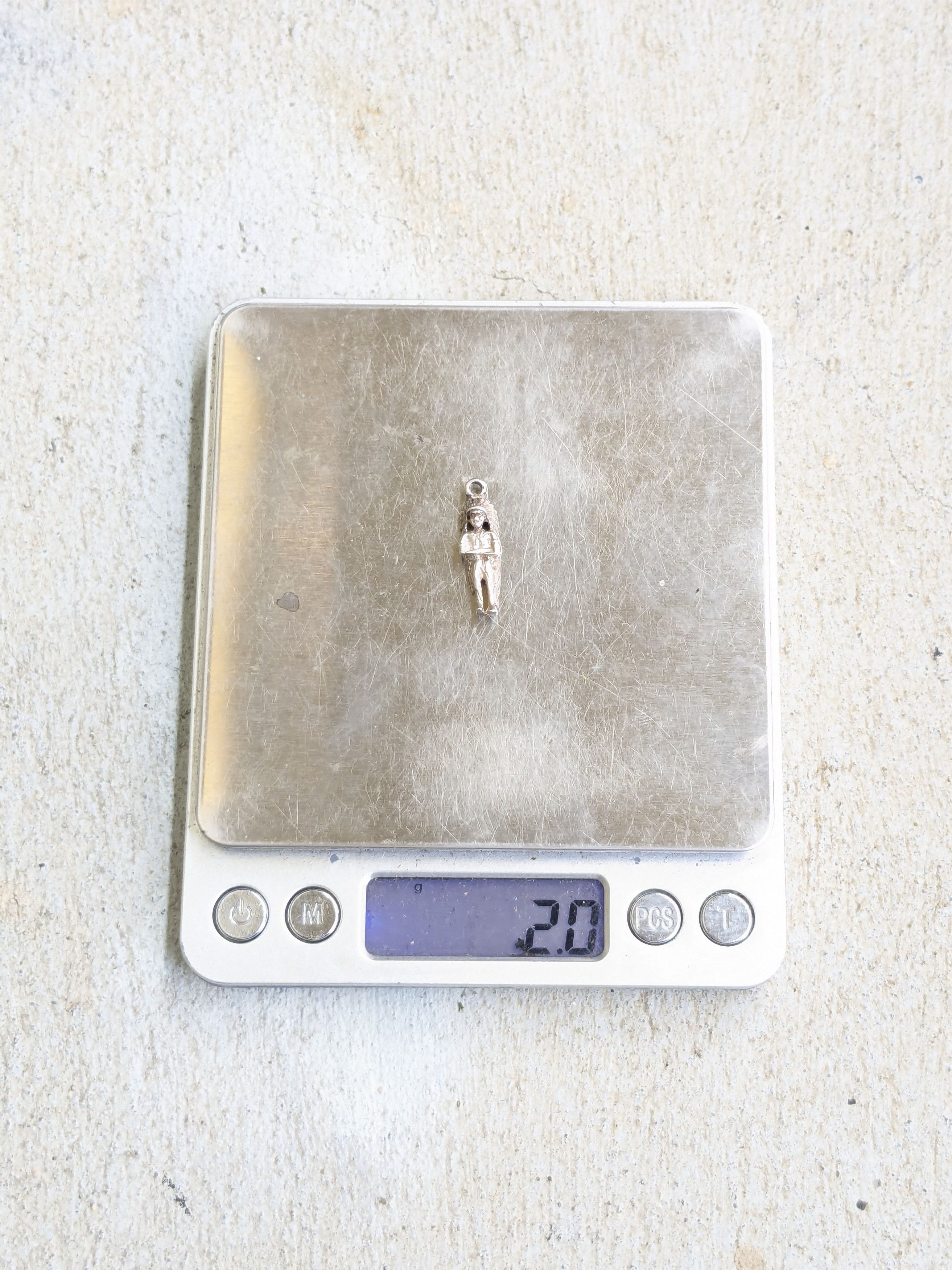 Jewelry × Vintage Vintage Sterling Silver Pendant Indian Chief Headress Size ONE SIZE - 9 Thumbnail
