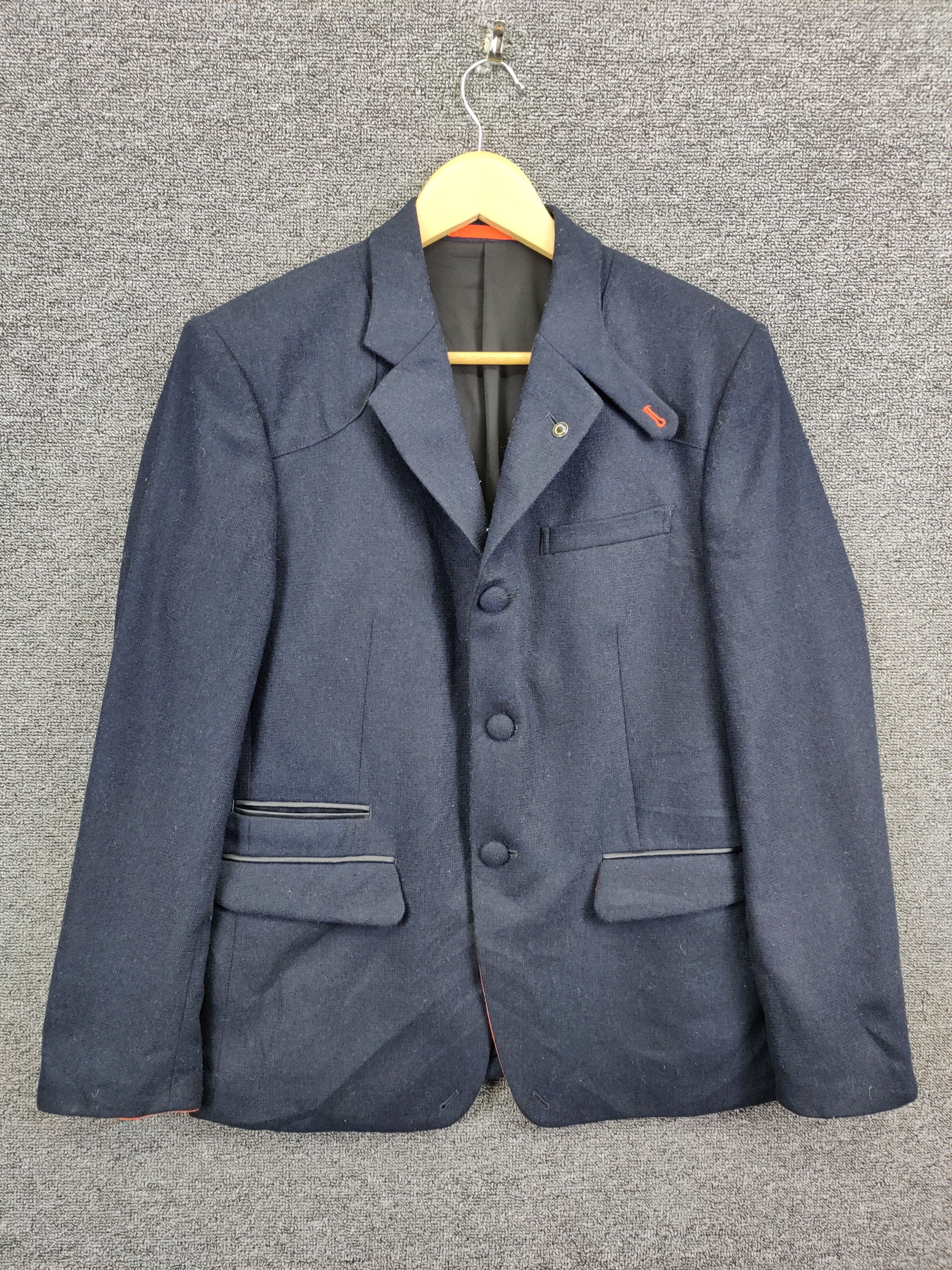 Fred Perry Vintage Fred Perry Wool Single Breasted Blazer Size US M / EU 48-50 / 2 - 1 Thumbnail