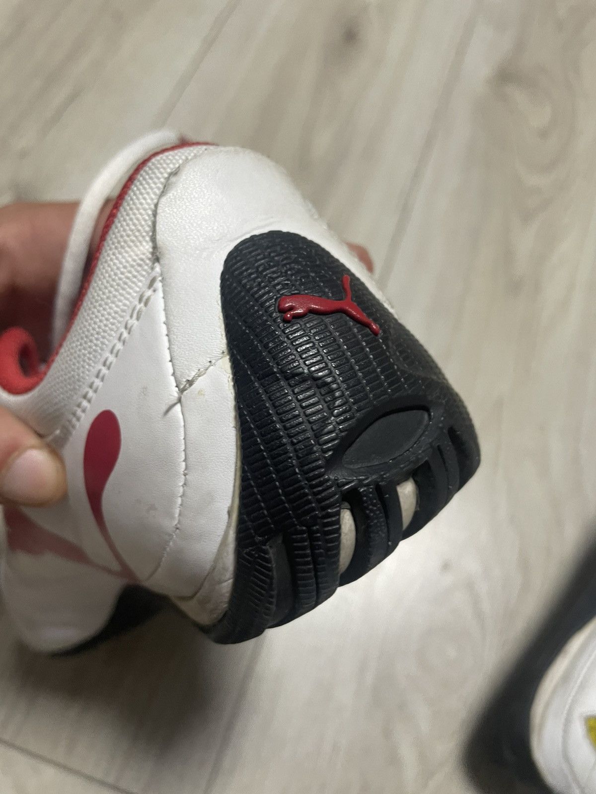 Ferrari × Puma × Vintage Vintage 00s Puma Ferrari Speed Cat F1 Red Leather Shoes Rare Size US 7.5 / EU 40-41 - 11 Thumbnail