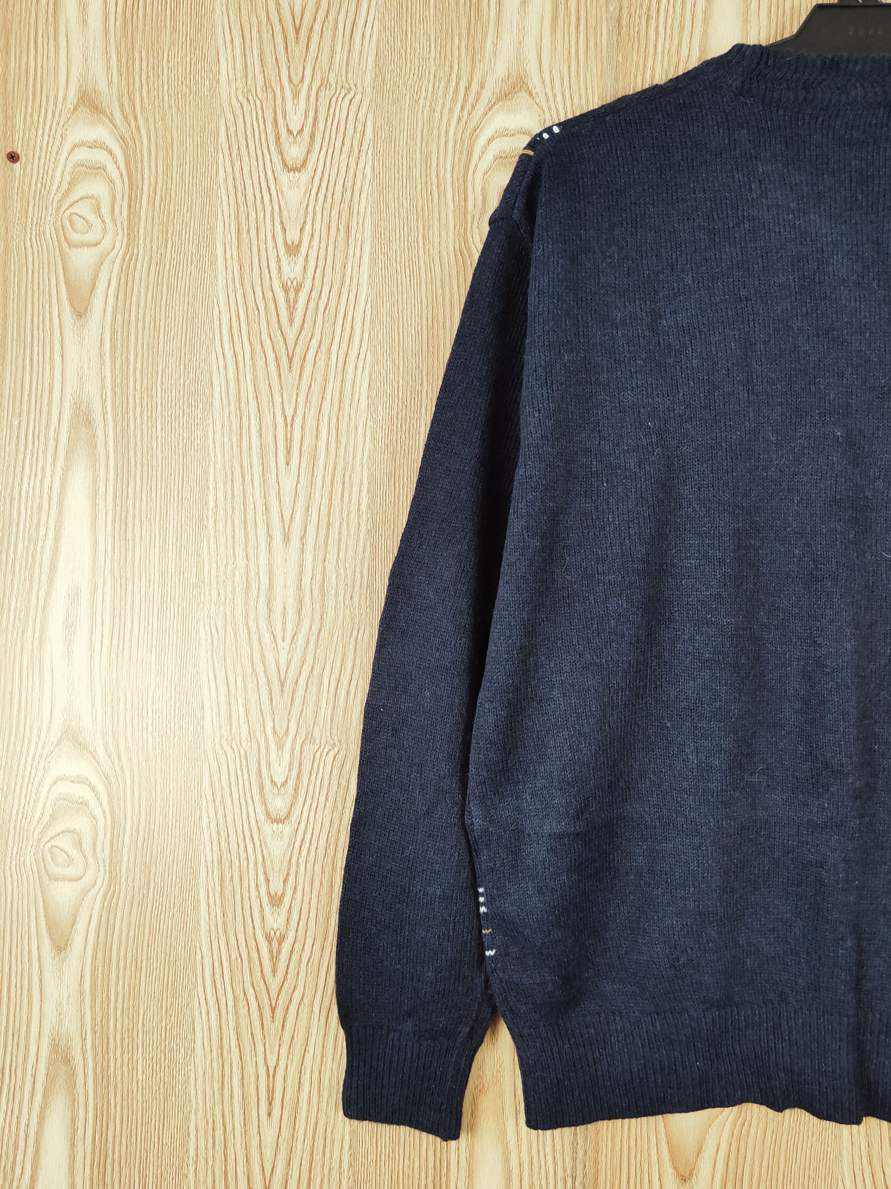 Homespun Knitwear × Japanese Brand × Vintage Vitesse Navy Knitwear Sweatshirts #W821 Size US L / EU 52-54 / 3 - 8 Thumbnail
