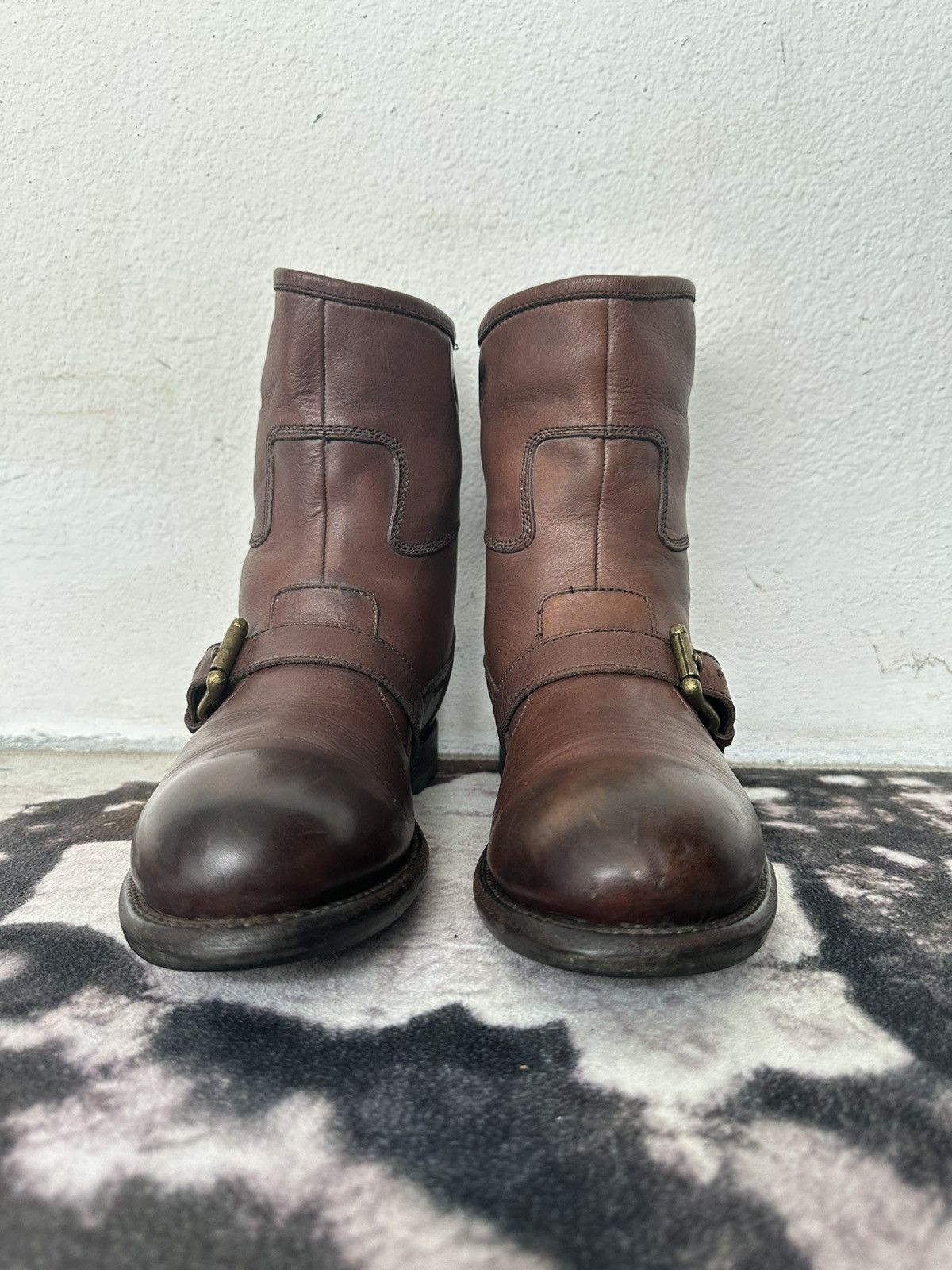 Alfredo Bannister Archive Alfredo Bannister engineer leather boot Size US 8 / EU 41 - 9 Thumbnail