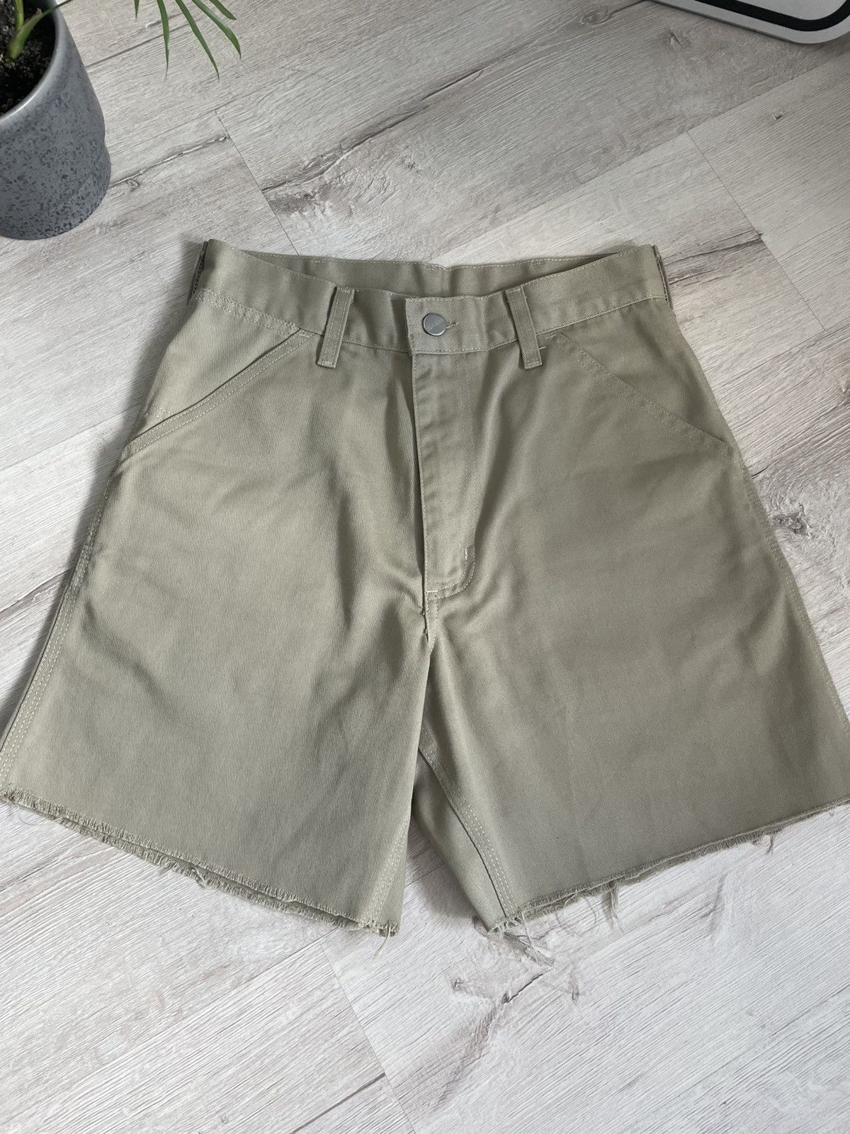 Carhartt × Vintage Vintage Carhartt Simple Bermuda Shorts With Logo Y2k Workwea Size 27" / US 4 / IT 40 - 5 Thumbnail