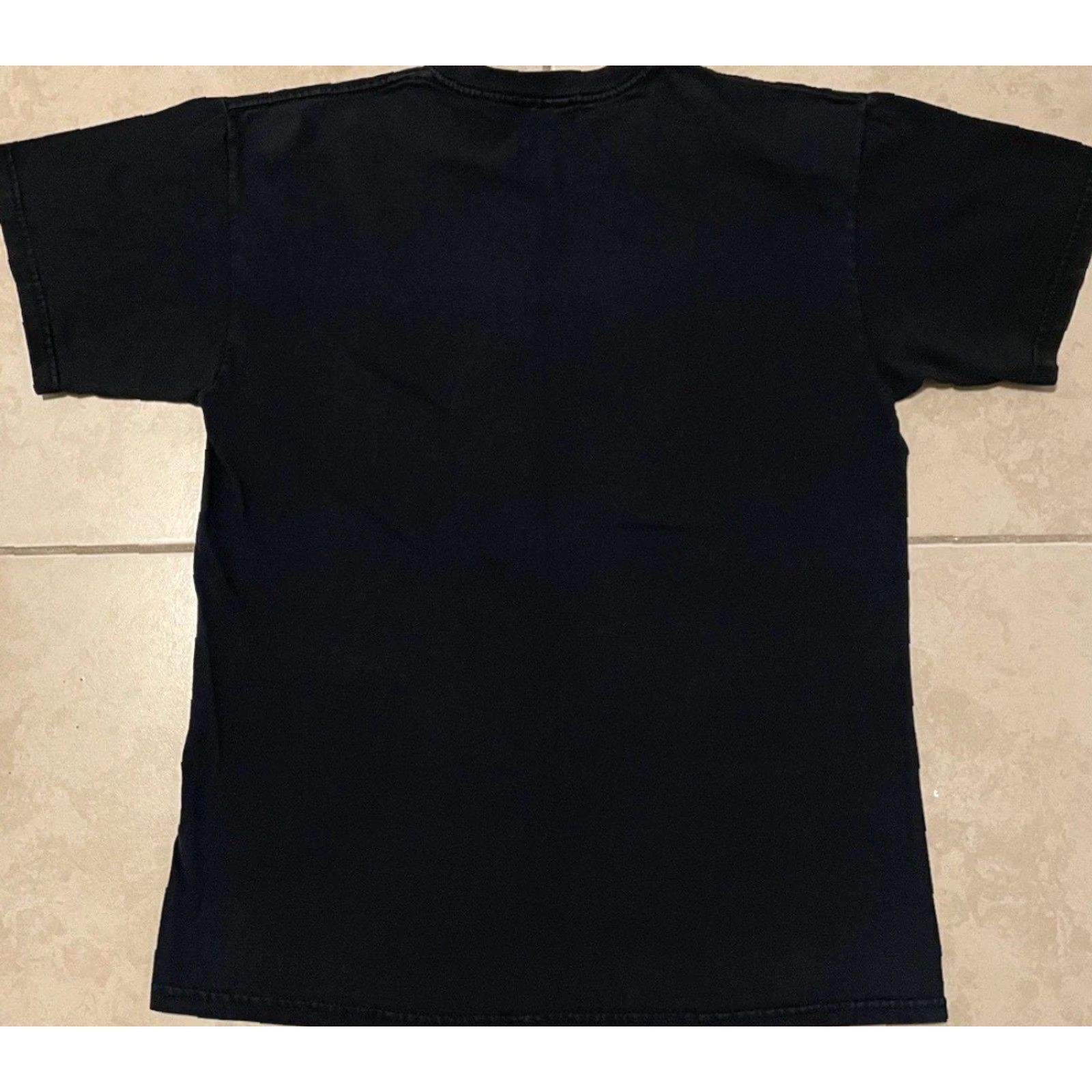 Vtg I’m Sick Of Being My Wife’s Arm Candy Faded Shirt M Funny Saying Joke Y2K 90s Shirt Mens M Black Grunge Patchwork Distressed