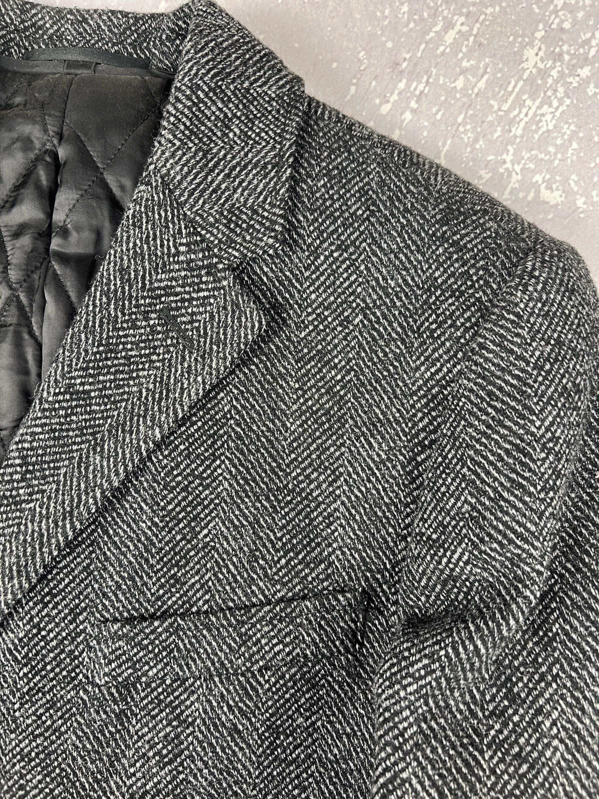 J.Crew J.Crew Ludlow Primaloft Eco Insulated Wool Coat Harringbone Size US M / EU 48-50 / 2 - 5 Thumbnail
