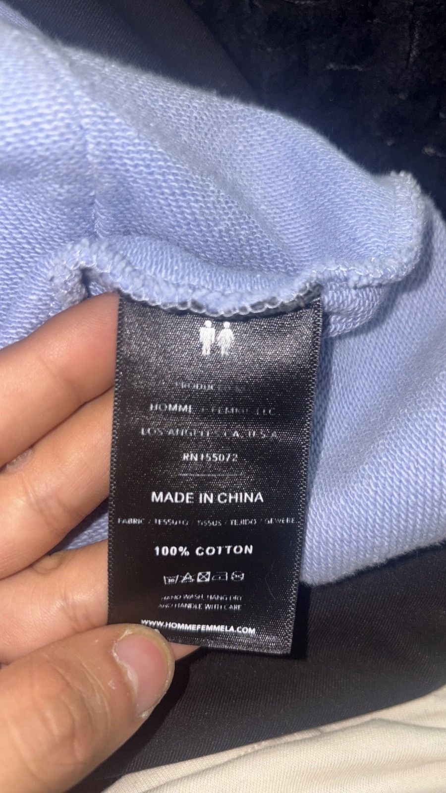 Homme + Femme La Blue Homme Femme Cali To Nyc Hoodie Size US S / EU 44-46 / 1 - 4 Thumbnail